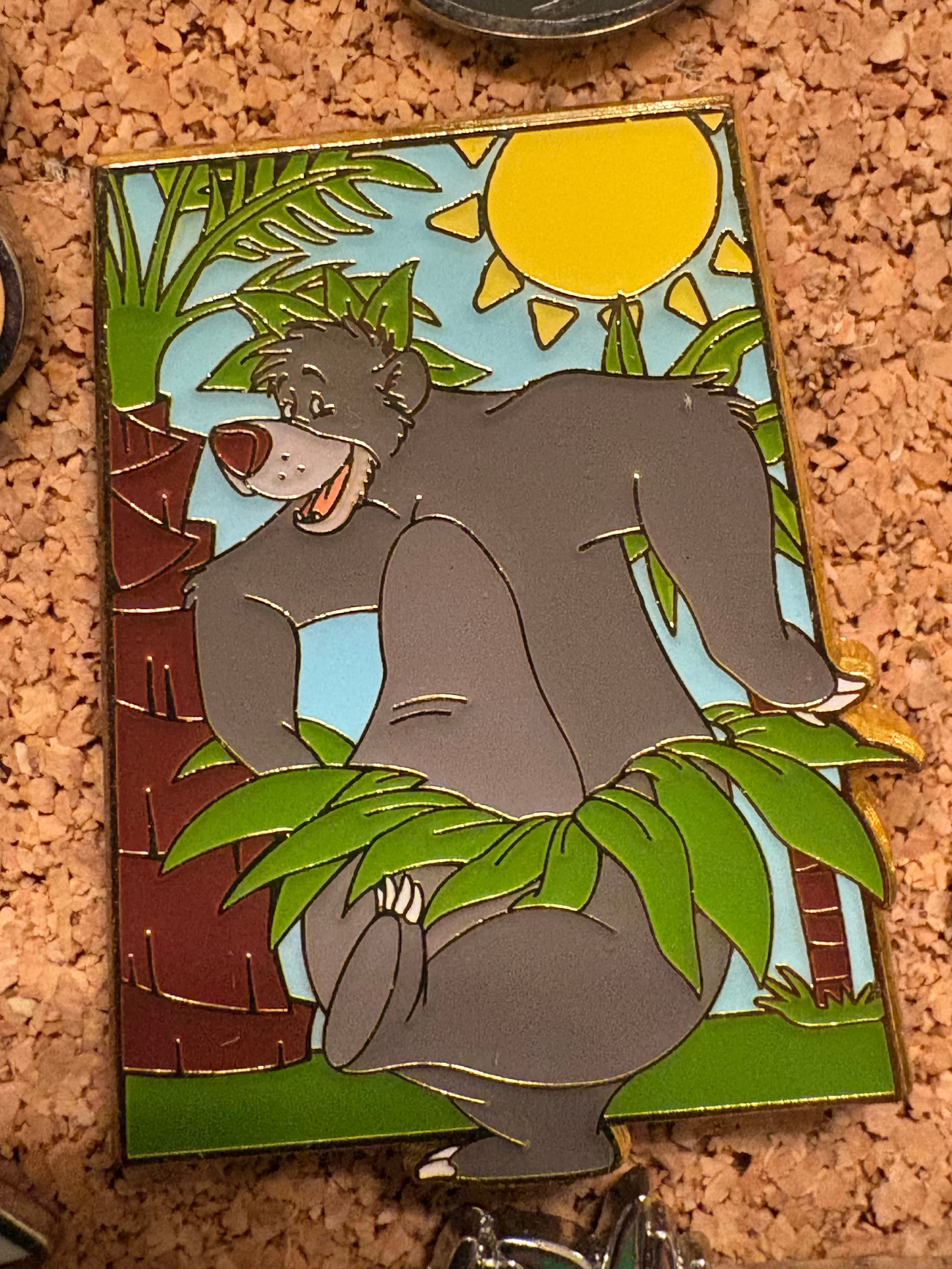 Loungefly - Baloo - Jungle Book - Classic Scenery - Mystery Pin front
