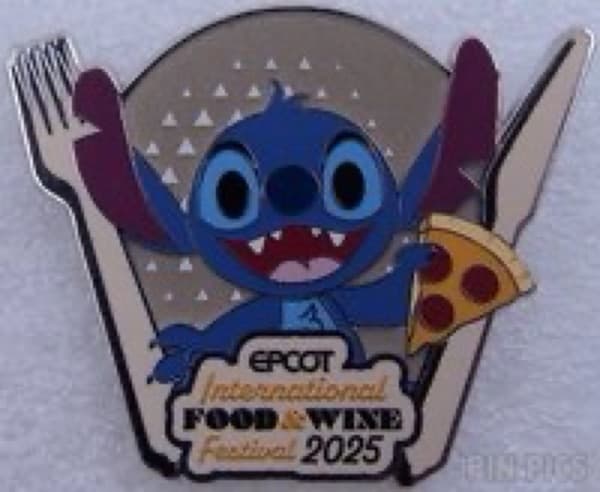 EPCOT International Food & Wine Festival 2025 - Stitch with Pizza front