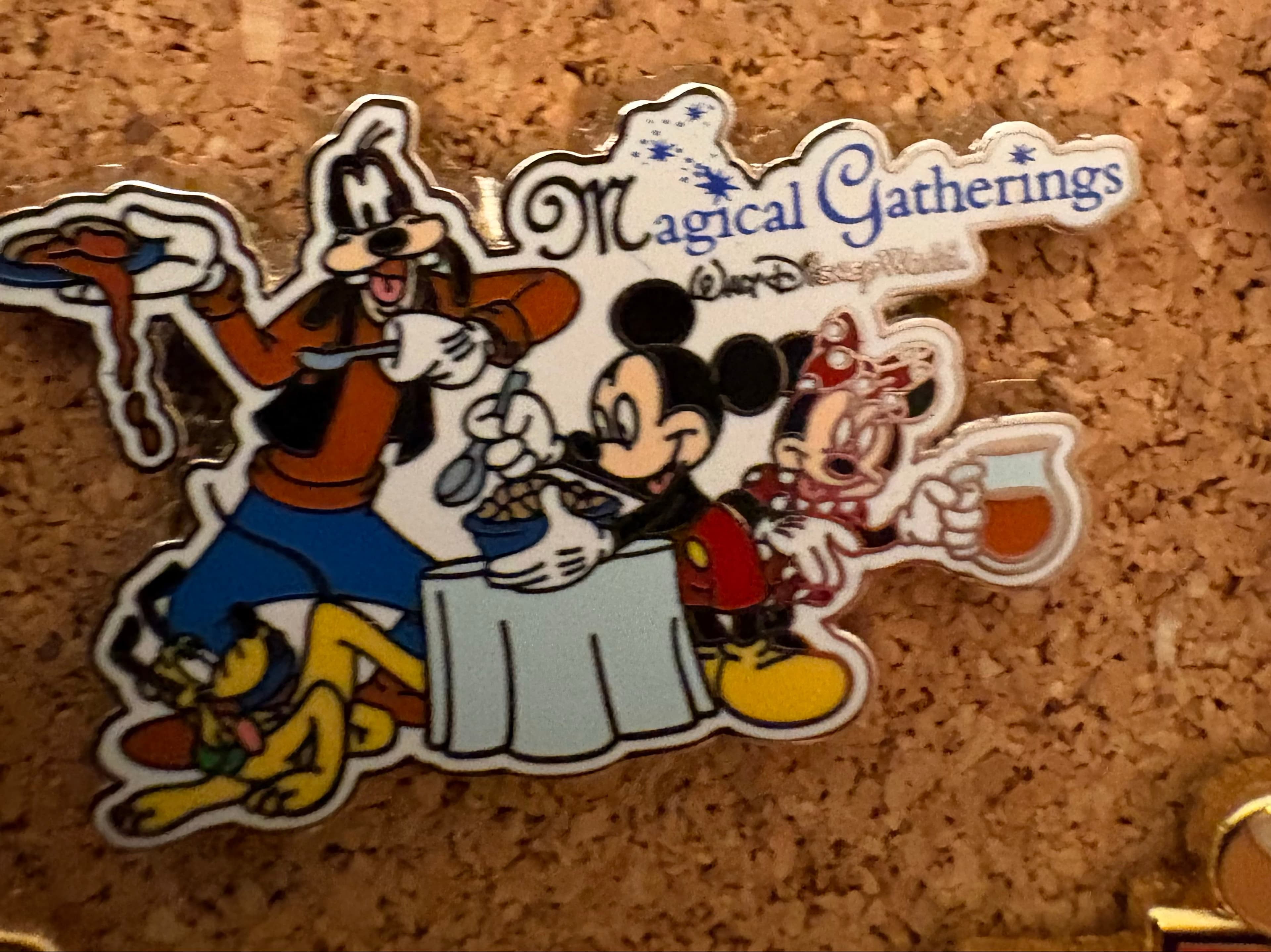 Mickey & Friends Magical Gatherings Breakfast Pin front