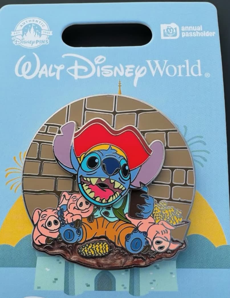 2024 Annual Passholder Stitch Pirates of the Caribbean front