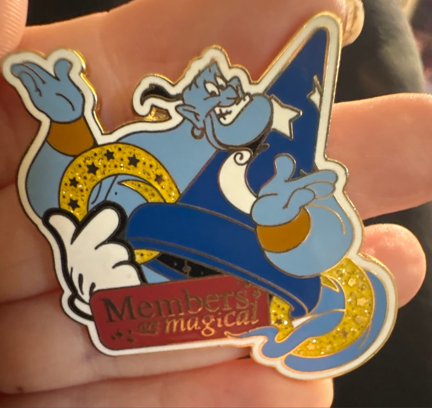 Disney Vacation Pin Members Are Magical GENIE Exclusive front