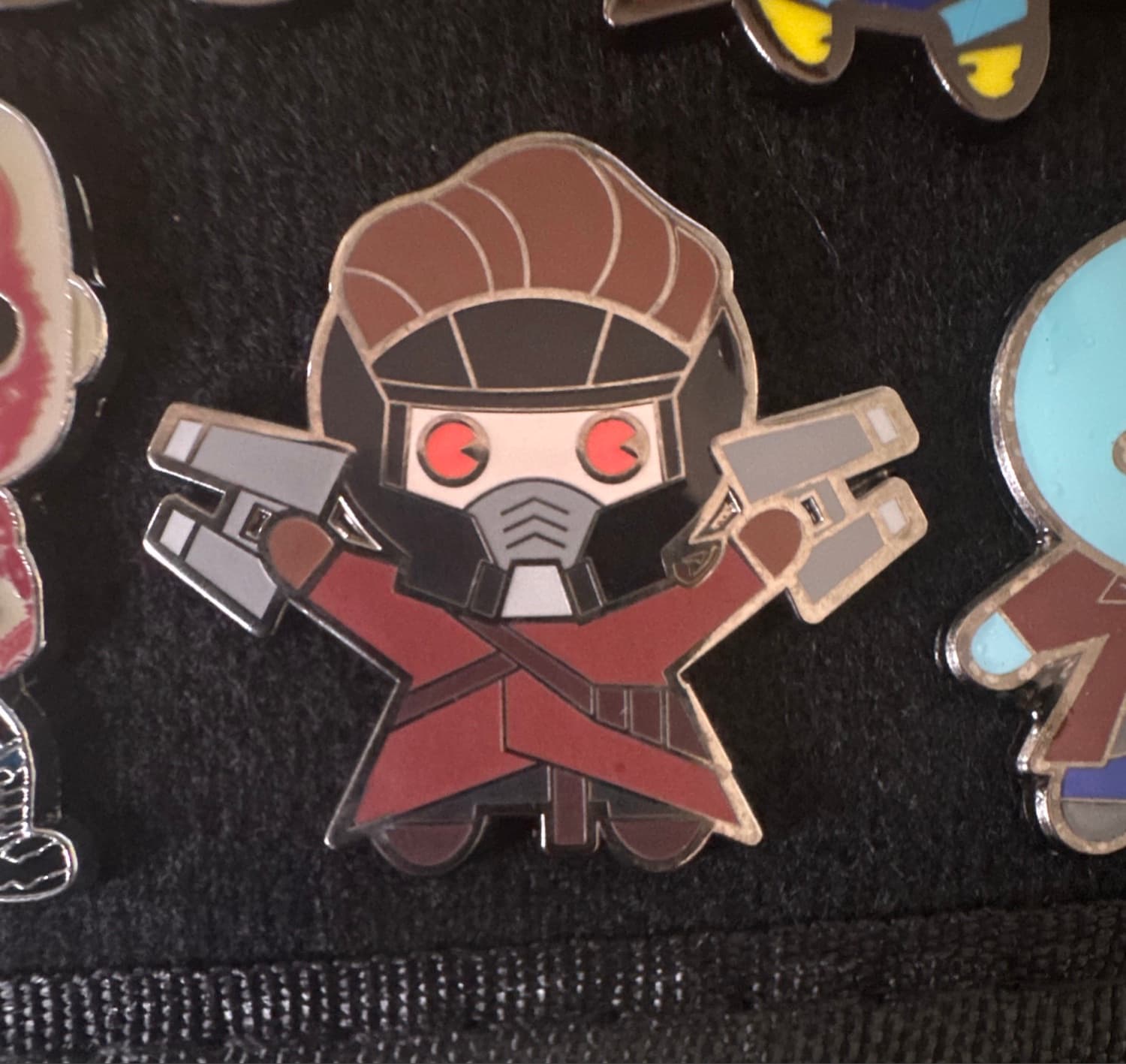 Marvel Series 2 Kawaii Art Collection - Star Lord Pin front