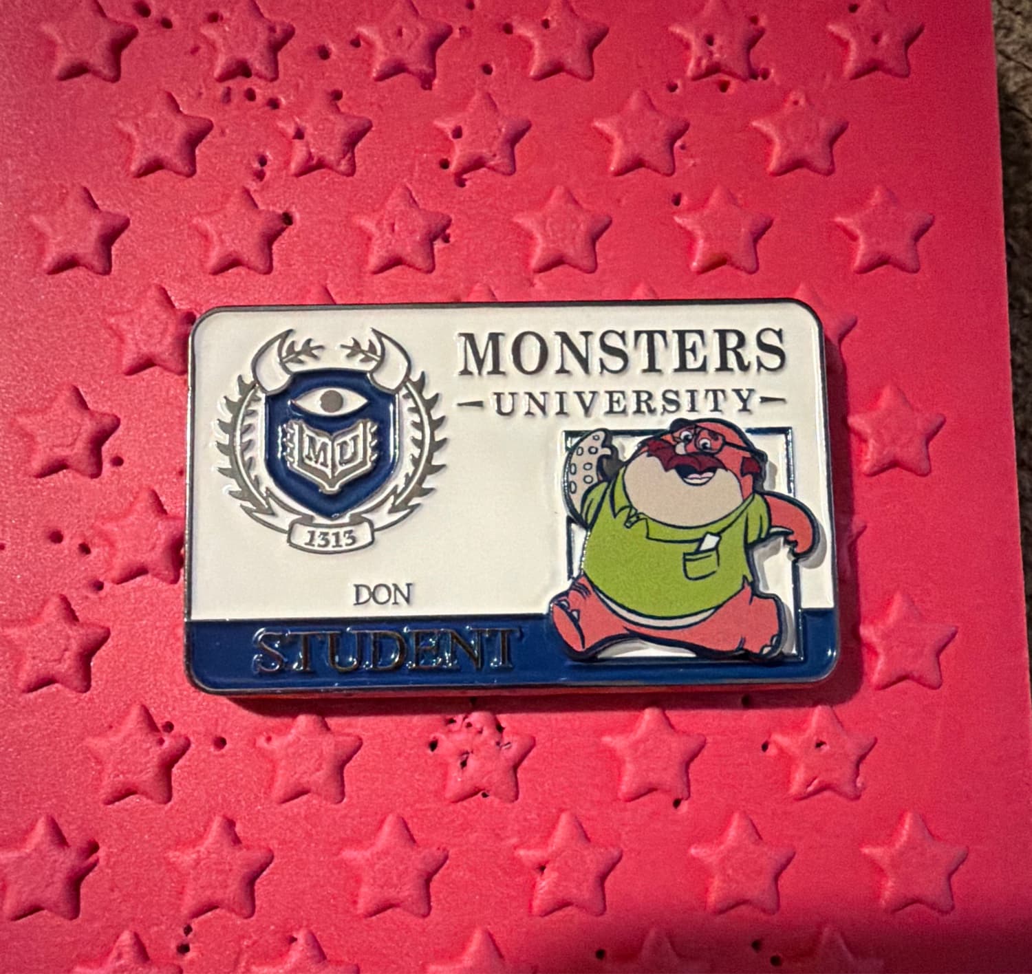 Miniso - Monsters University Student ID Badge Mystery Box - Don front