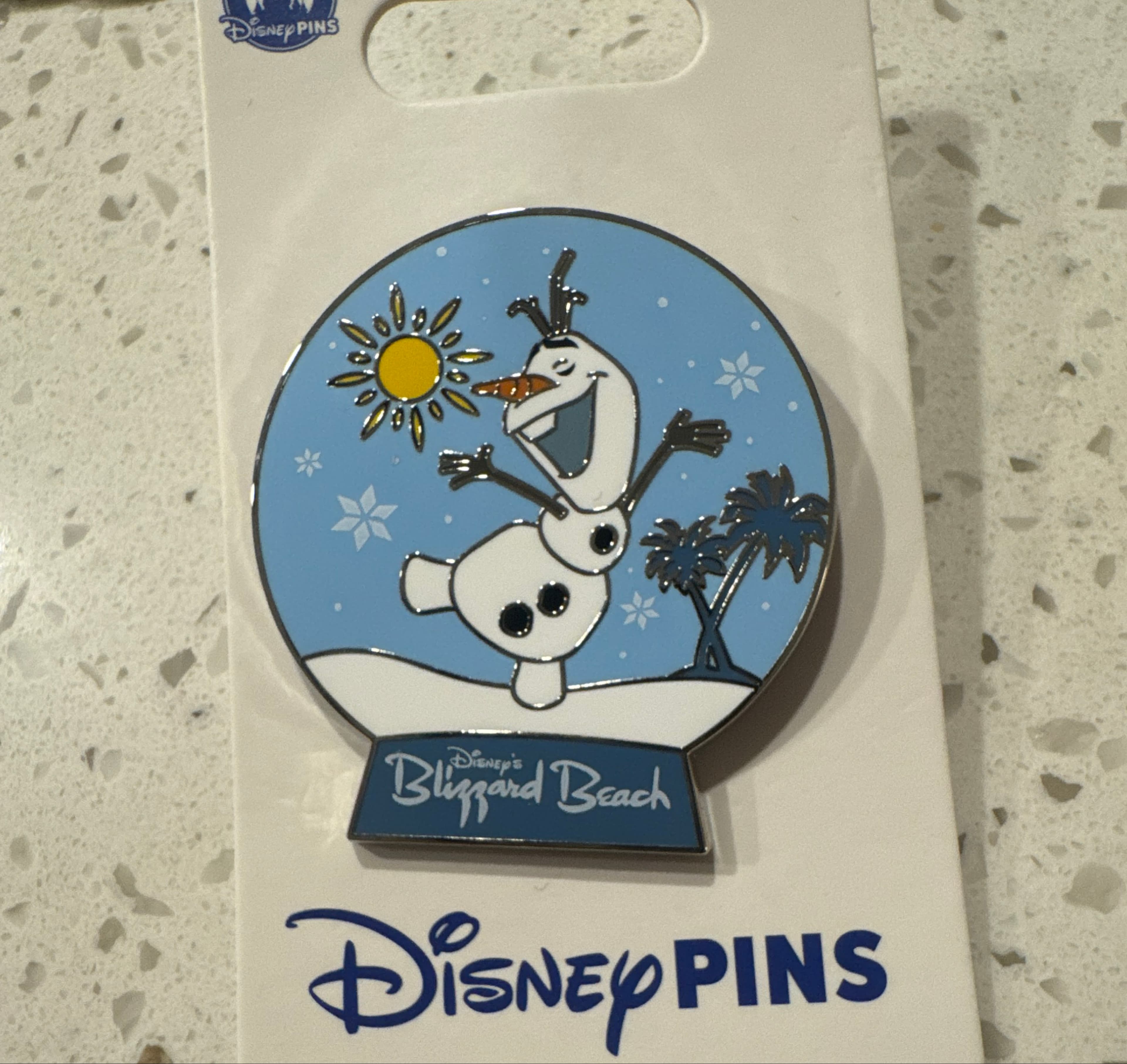 Olaf at Blizzard Beach front