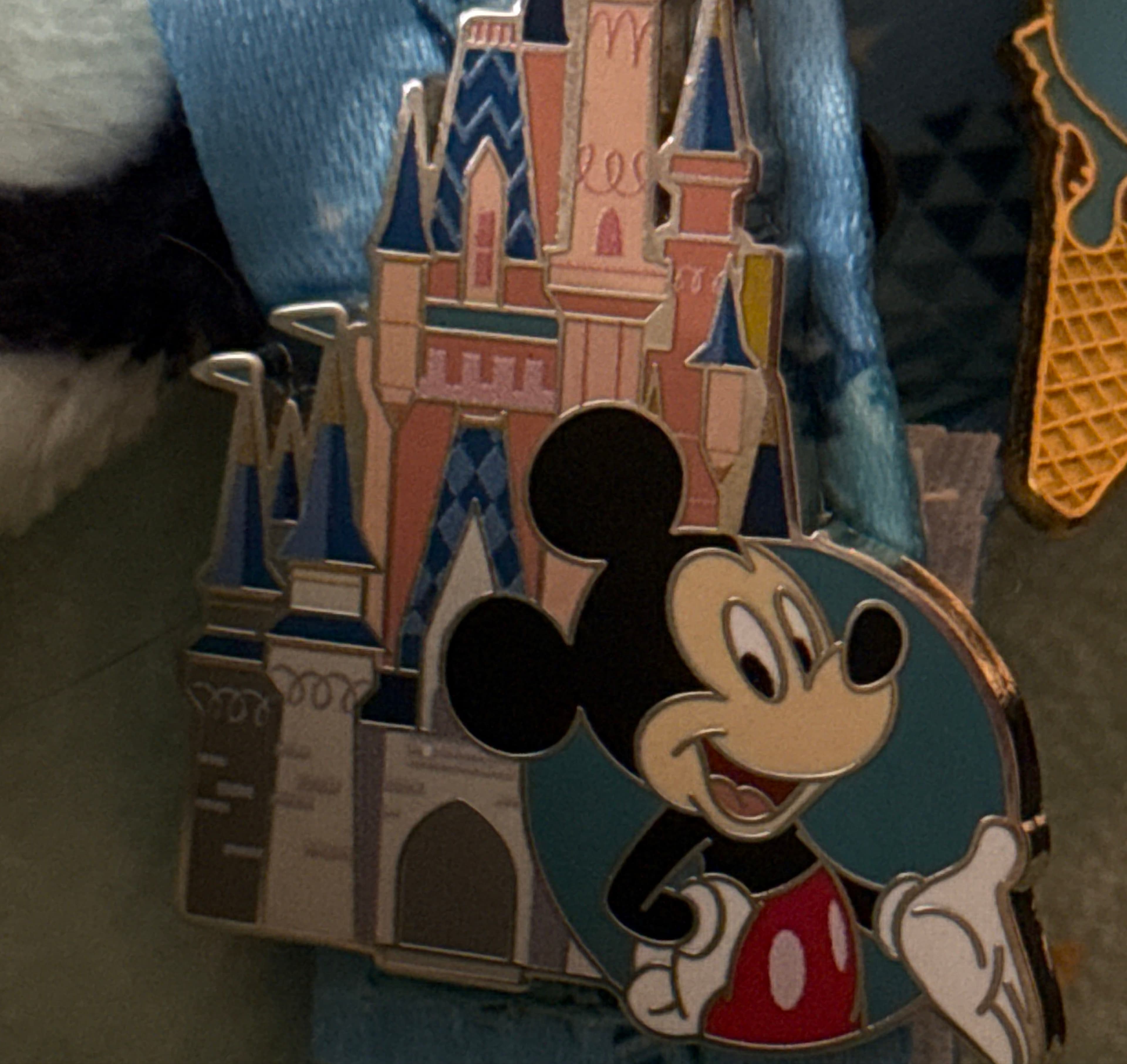 Mickey Mouse in front of Cinderella Castle - Walt Disney World front