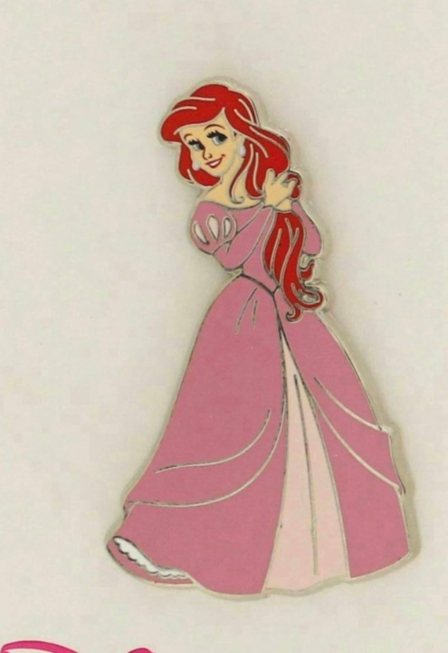 Ariel - Princess Pose - Pink Dress front