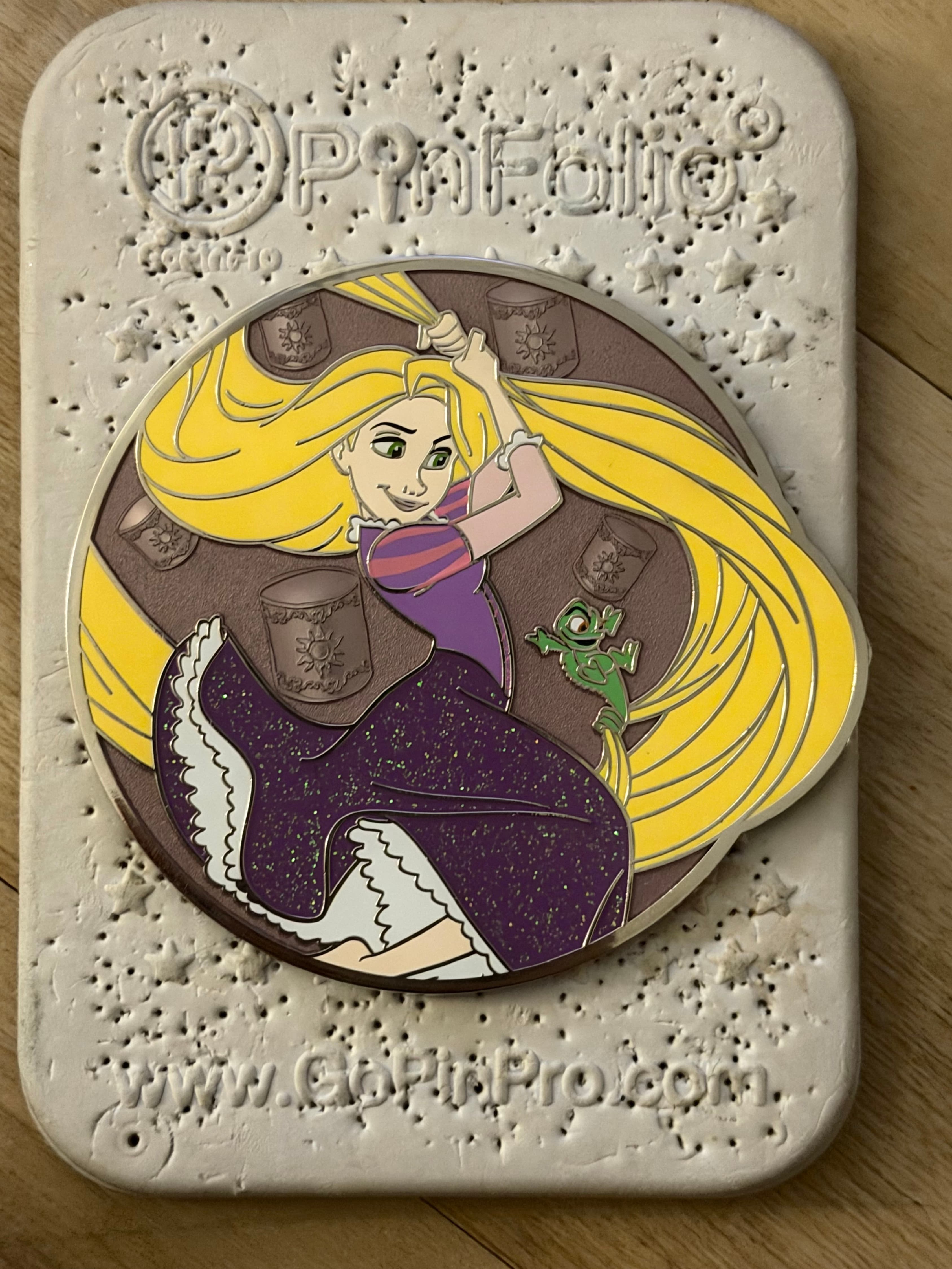 Rapunzel Swinging - Expressions Series - Pink a la Mode front