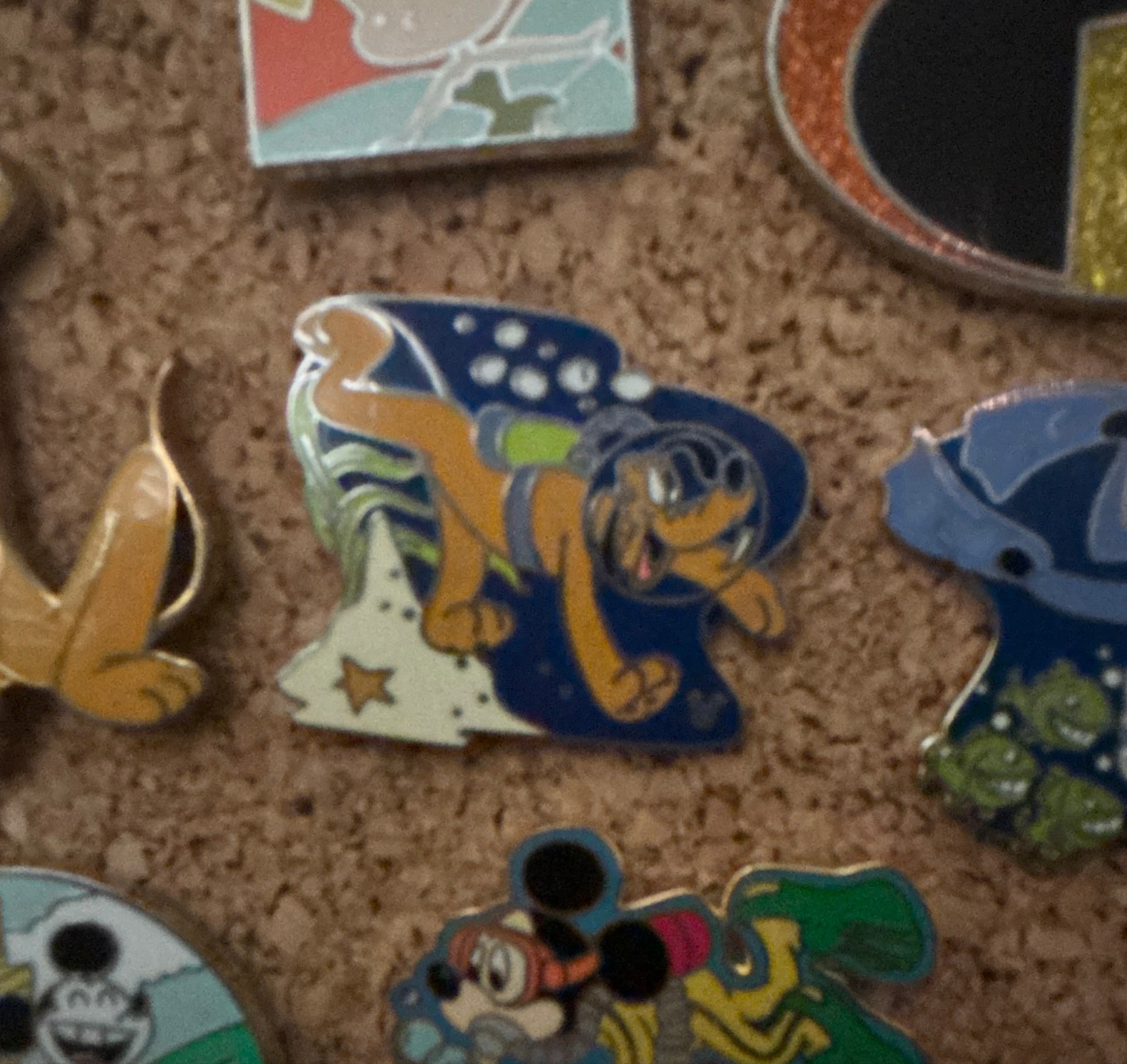 Pluto - Cast Lanyard Series II - Scuba Diving front