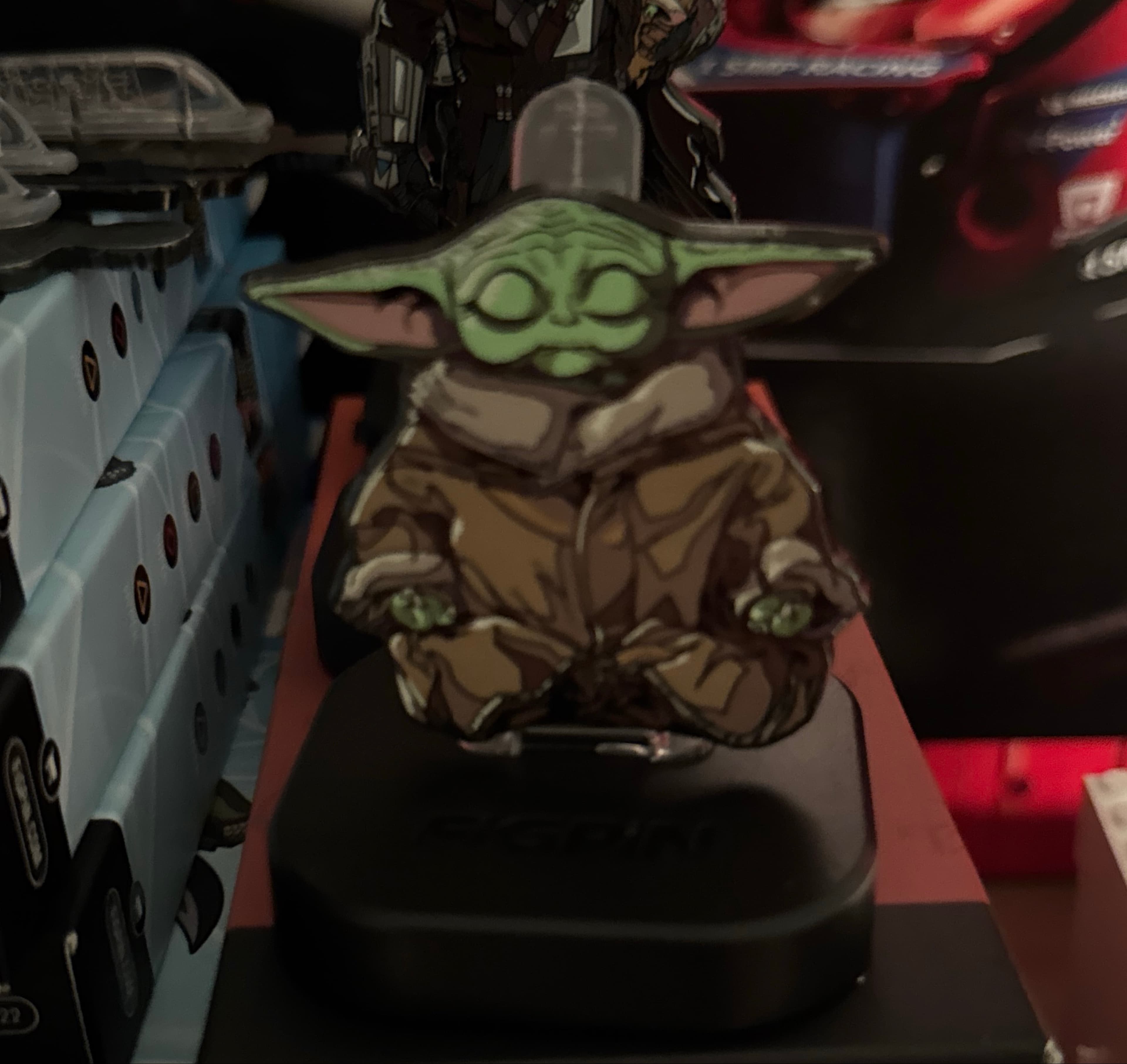 Grogu Meditating - Star Wars: The Mandalorian - FiGPiN front