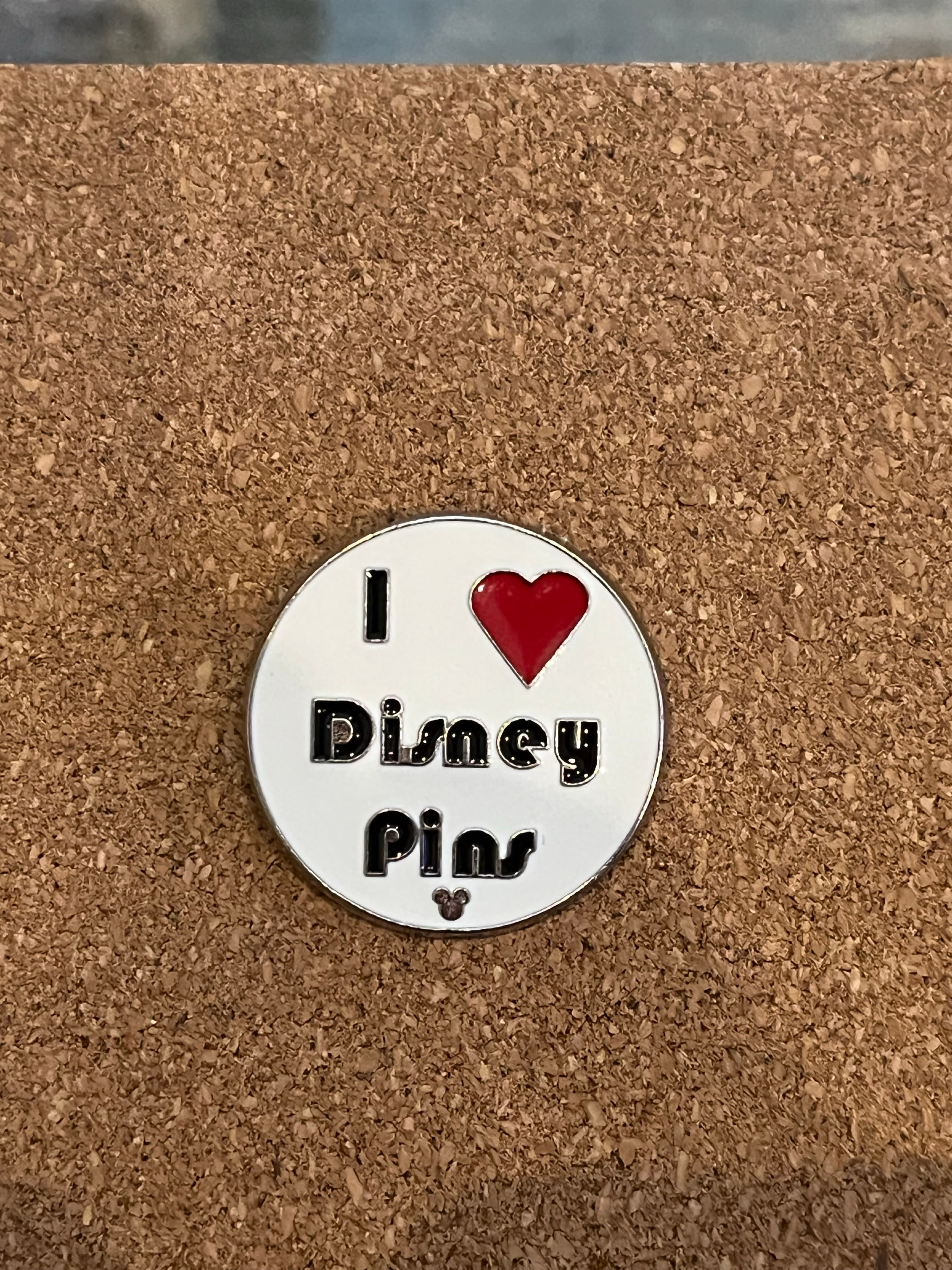 I Love (Heart) Disney Pins - WDW Hidden Mickey Series 2010: Pin Trading Phrases Collection front