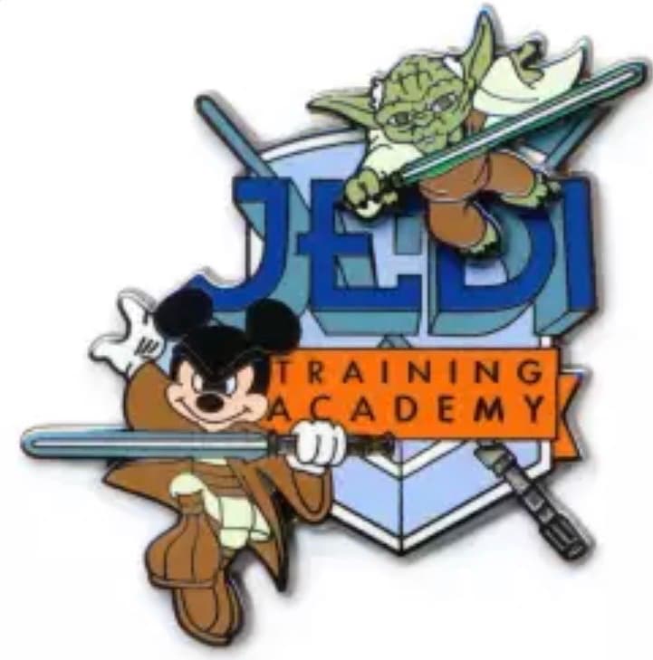 Mickey Mouse and Yoda front