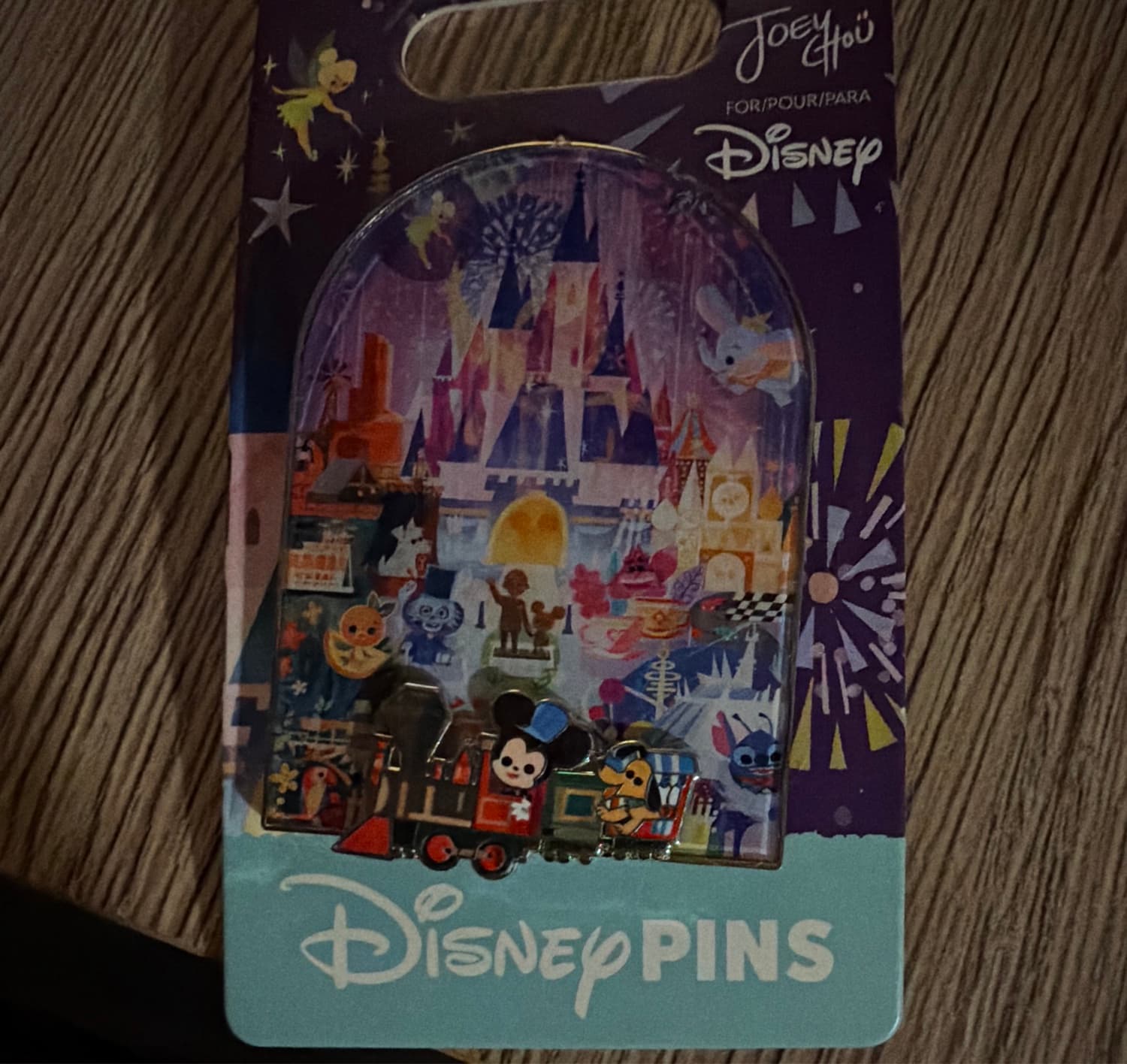 Joey Chou - Mickey and Pluto Train front