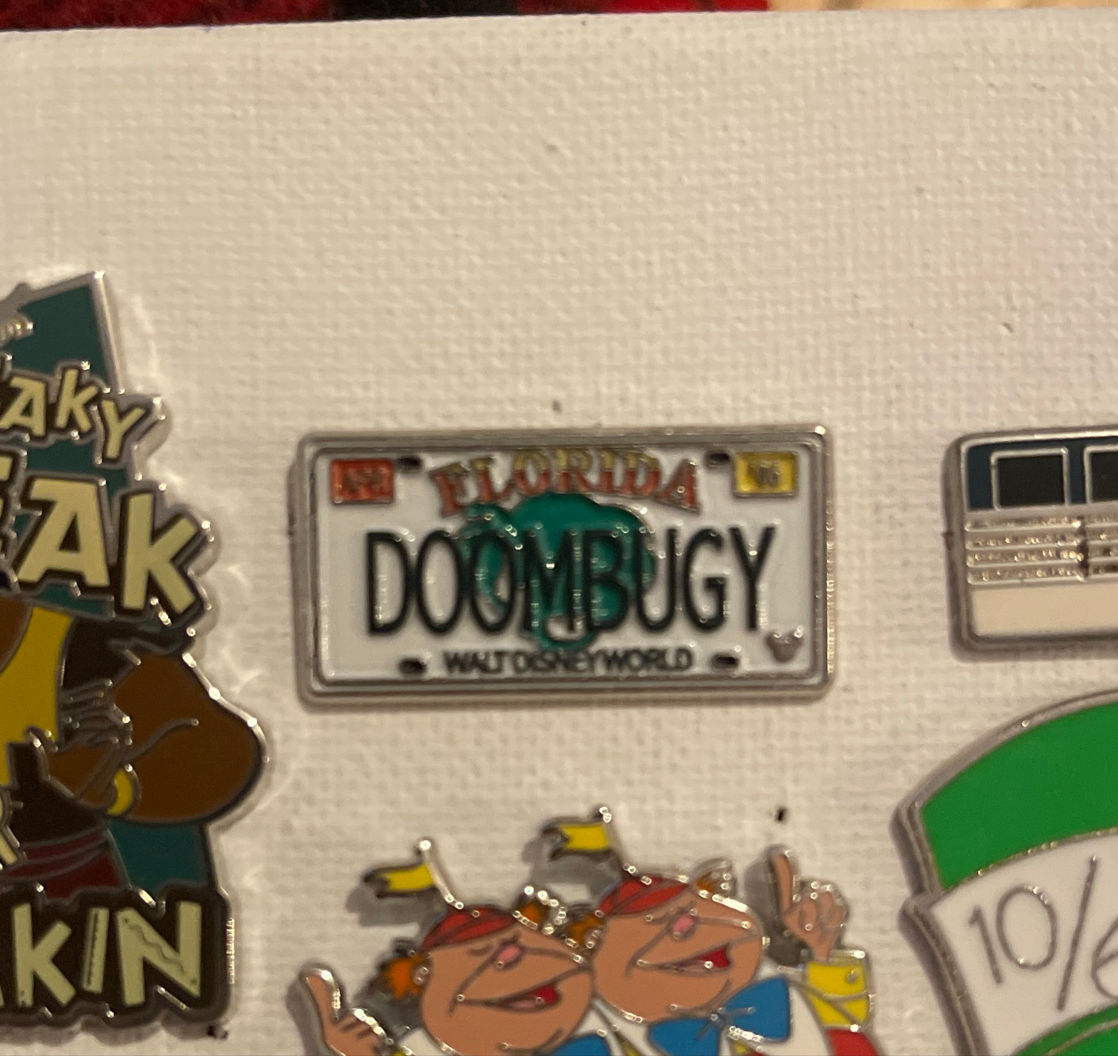 DOOMBUGY - Florida License Plates - Cast Lanyard Series 4 front