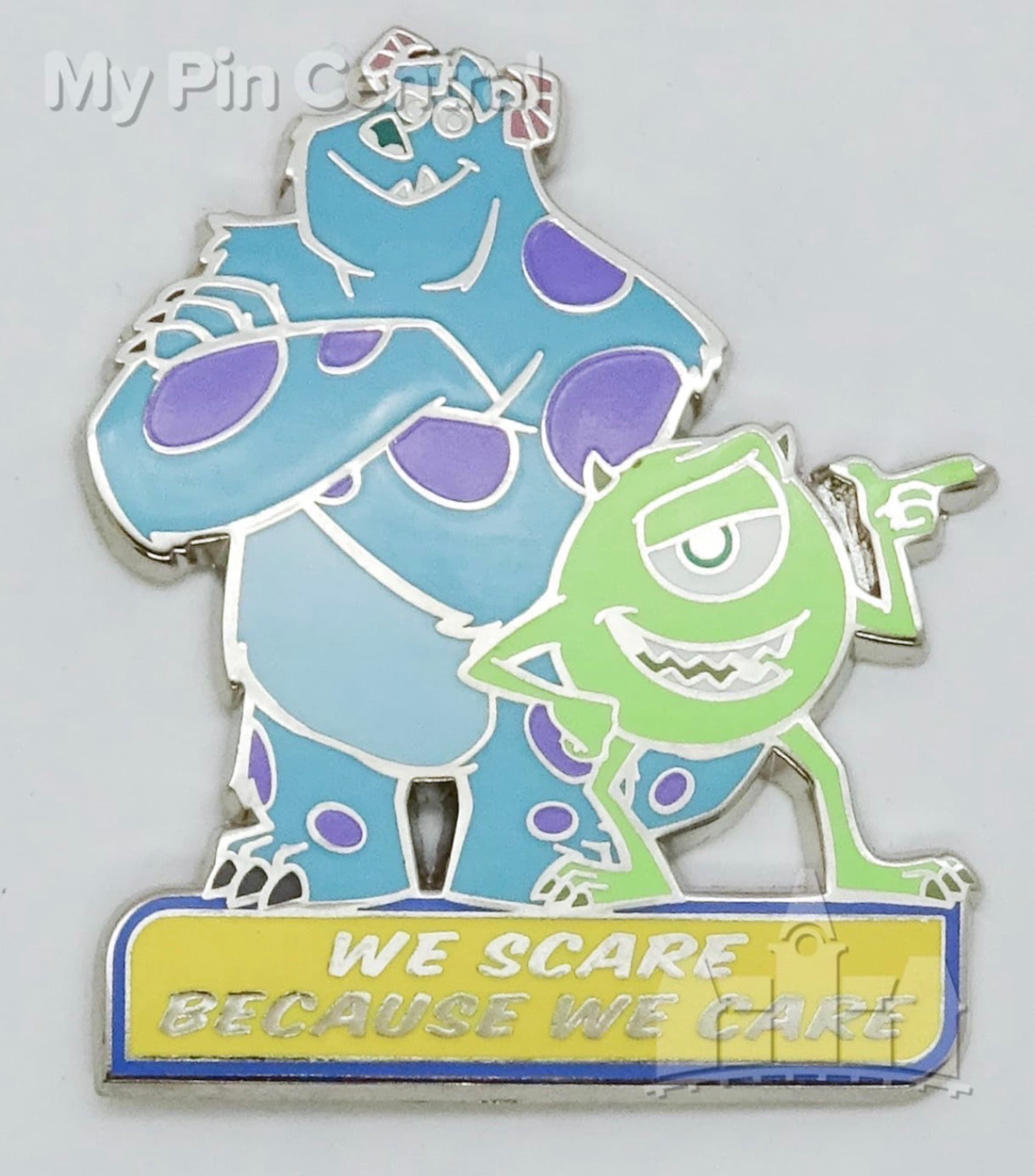 Monsters, Inc. - We Scare Because We Care front