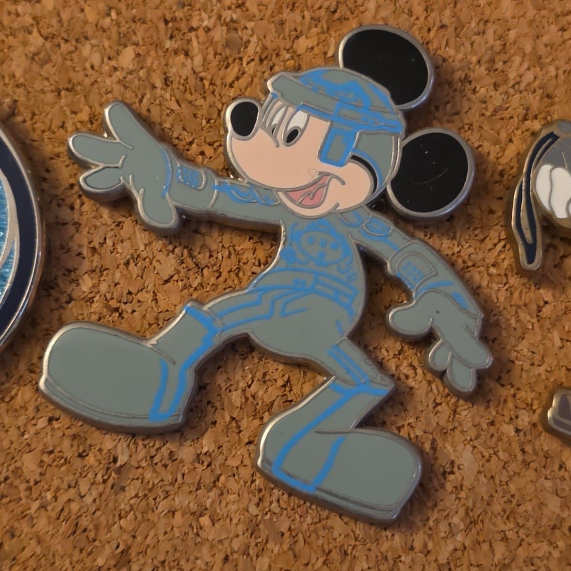 Mickey Mouse in Tron Suit front