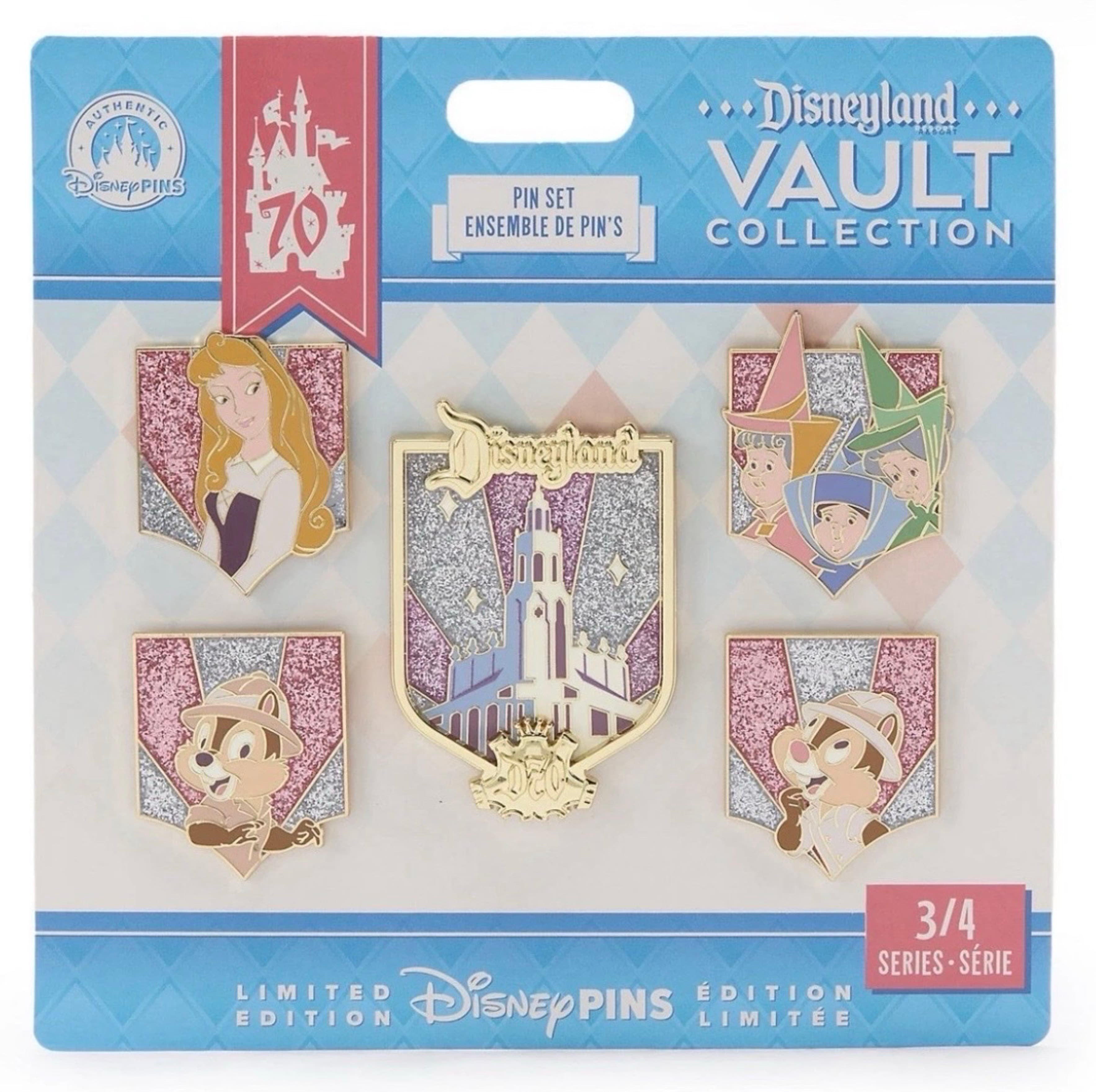 Disneyland 70th Anniversary Vault Collection - Disney California Adventures (Set 3) front