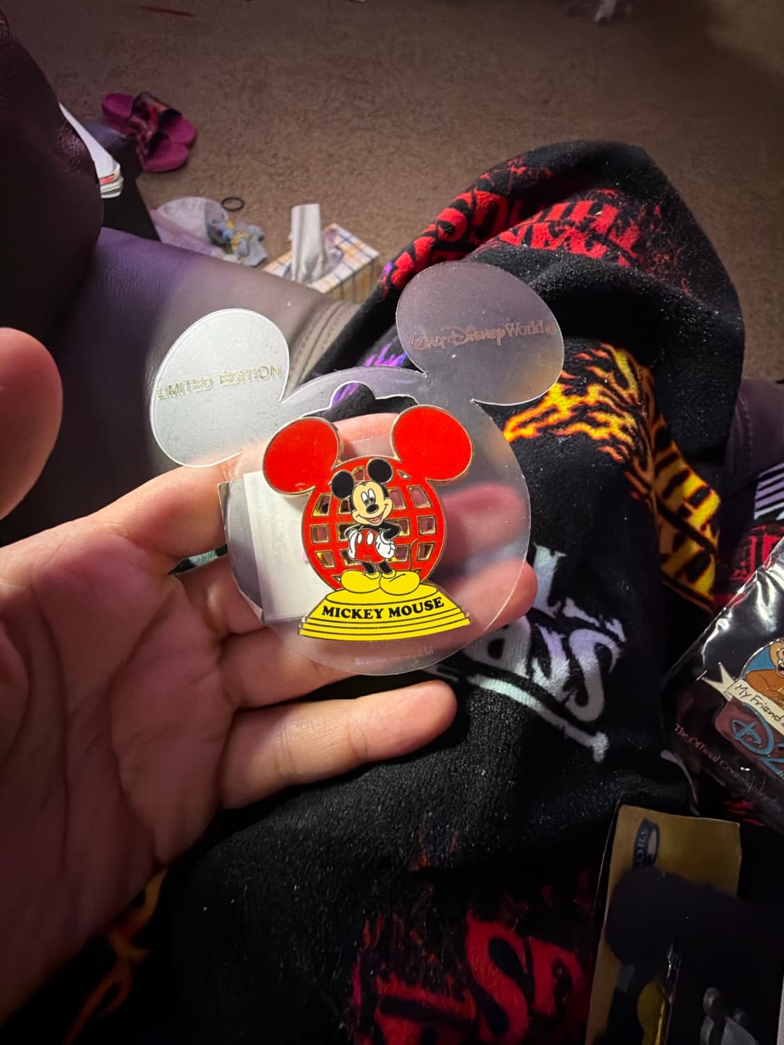 WDW - Walt Disney World® Resort Ear Globe - Mickey Mouse - LE Disney Pin 67578 front