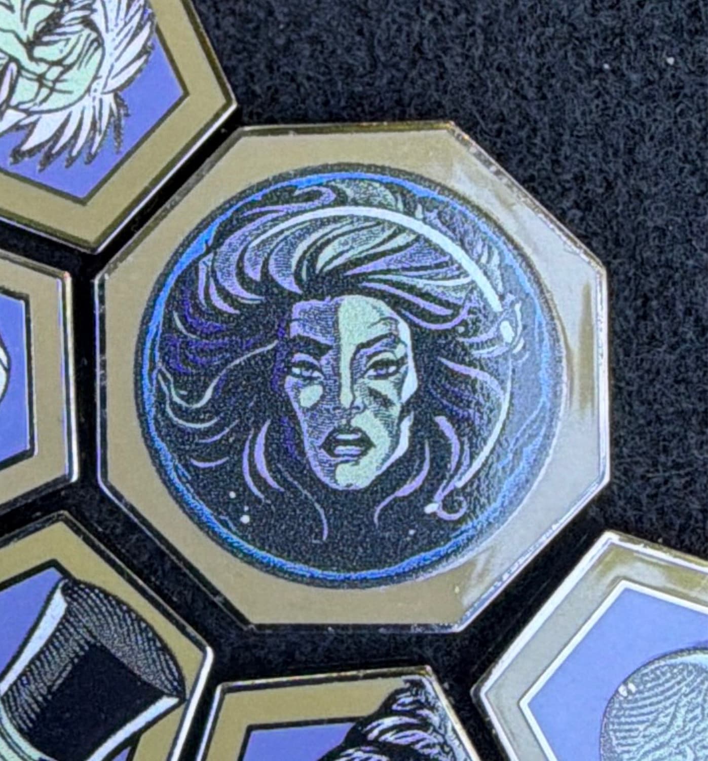 Madame Leota - Haunted Mansion Mystery Pin Set front