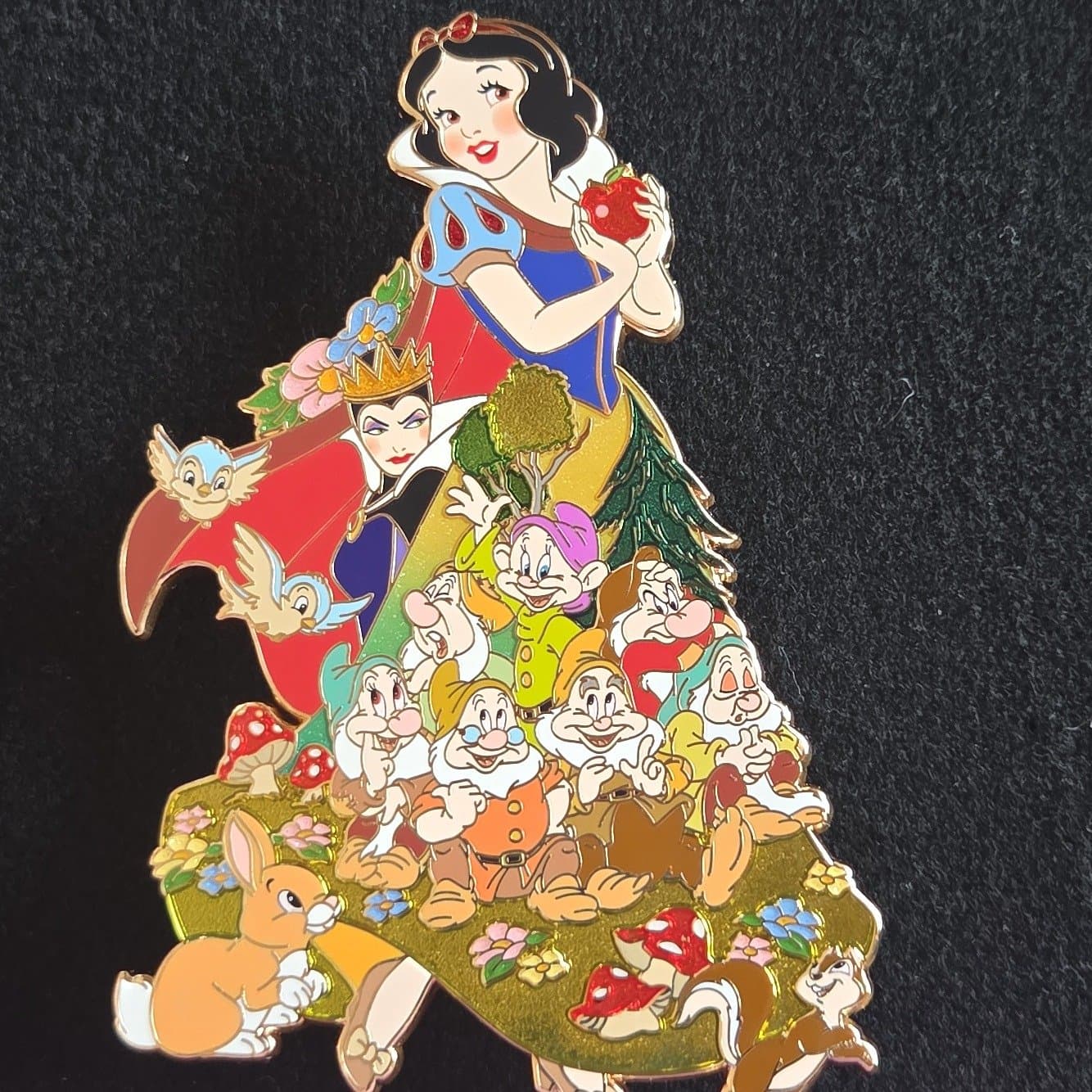 Snow White Dress Fantasy Pin by MagicalTrendsFL front