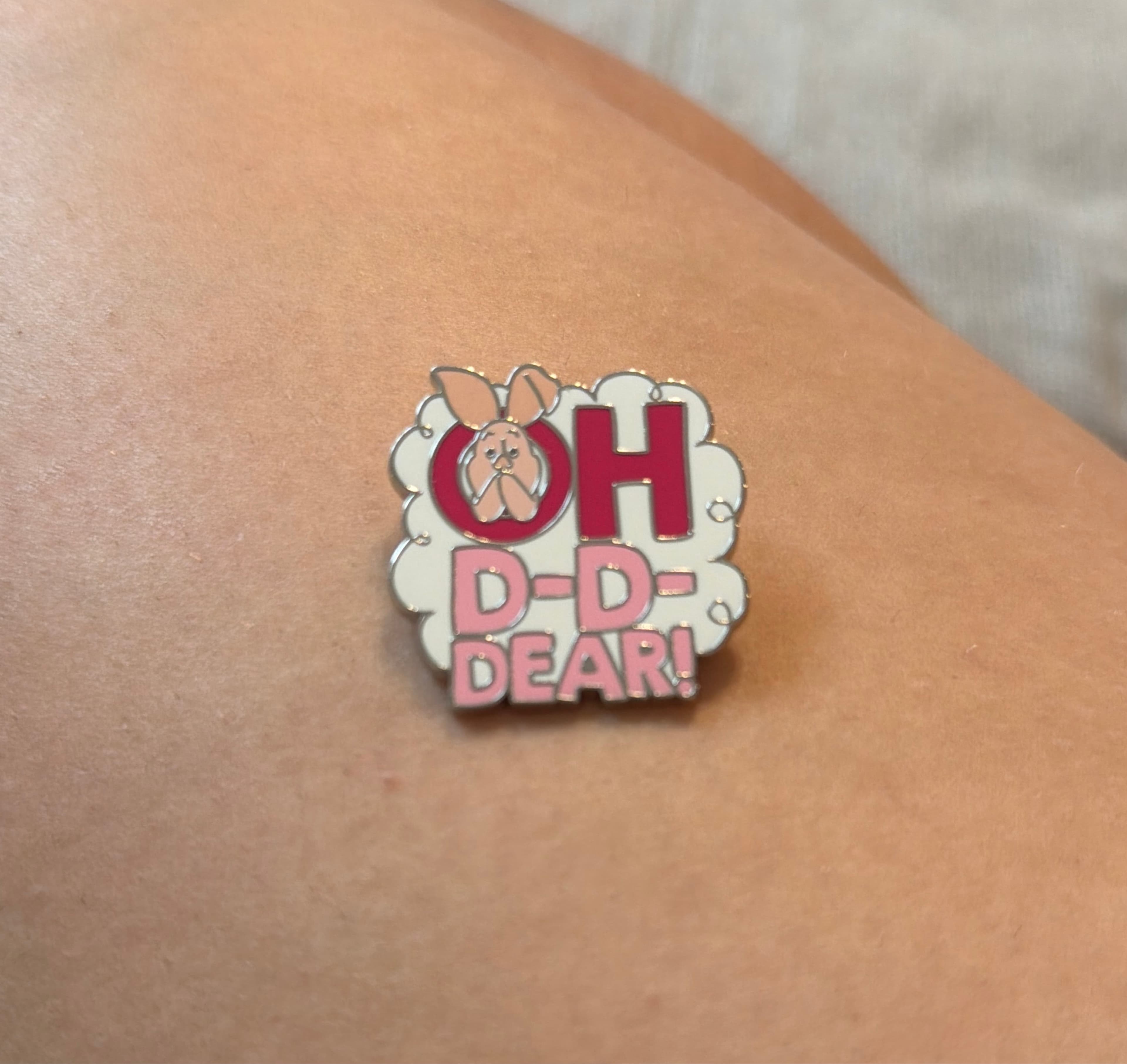 Piglet Oh D-D-Dear! front