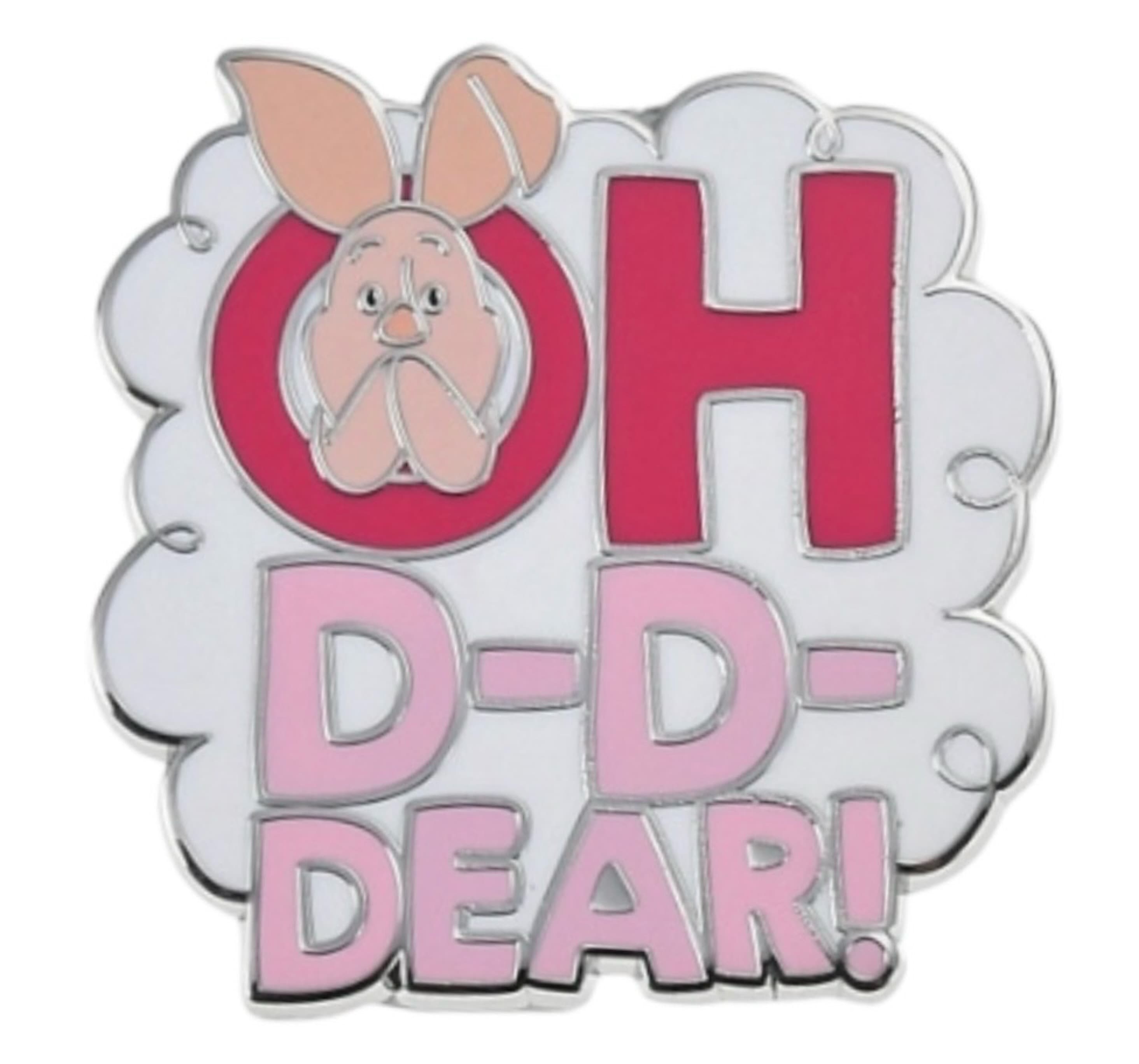 Piglet Oh D-D-Dear! front