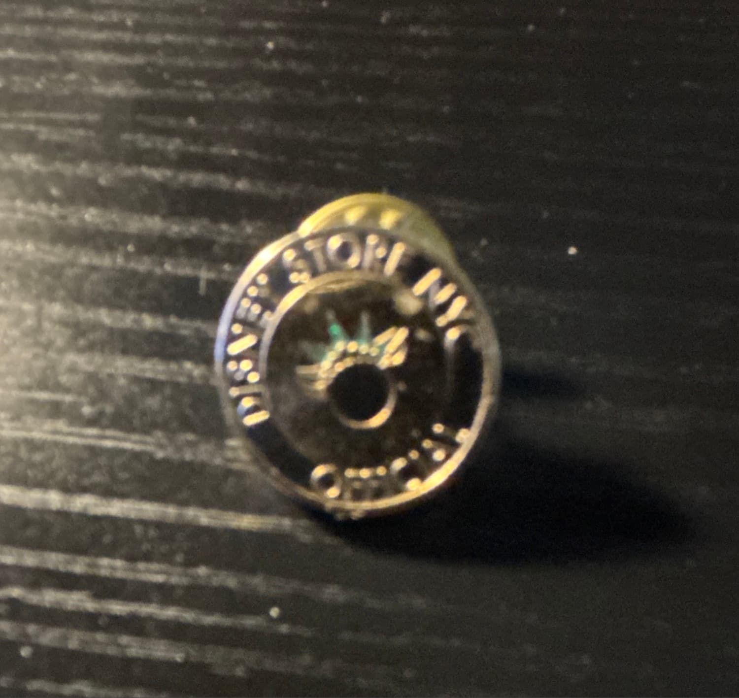 Statue of Liberty Emblem - Disney Store NYC front