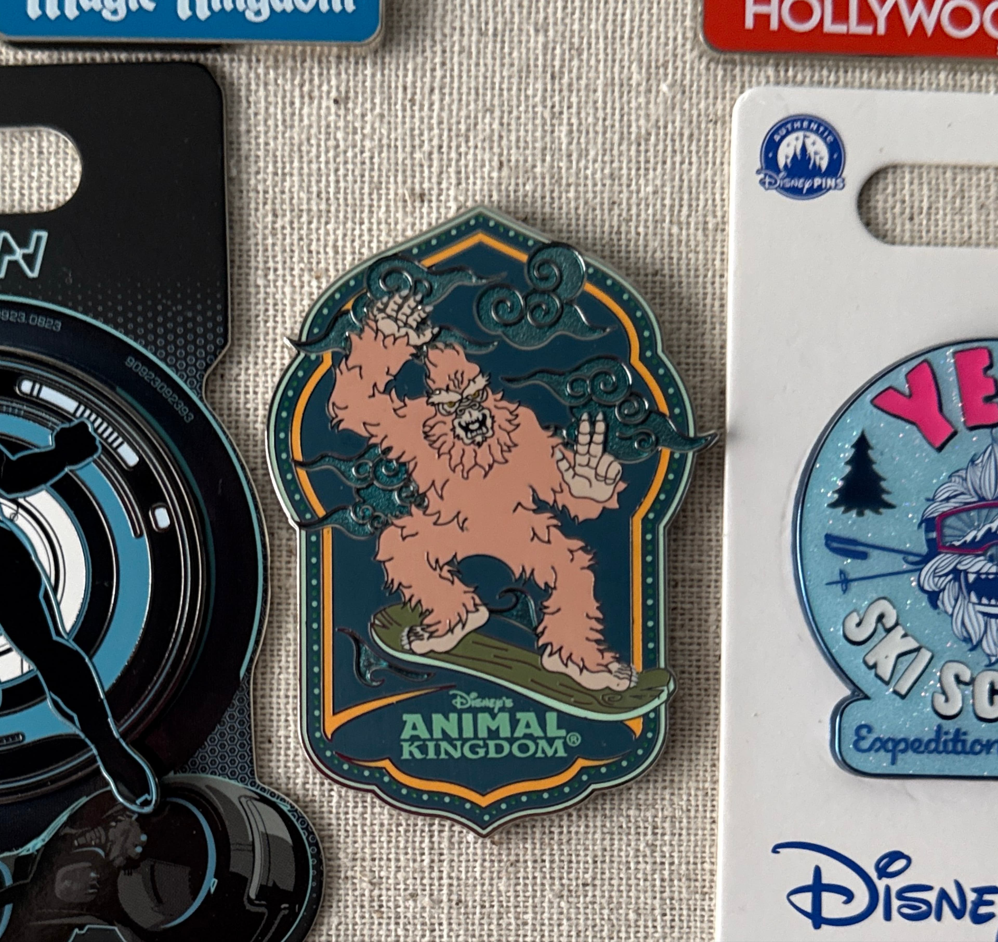 Snowboarding Yeti - Expedition Everest - Disney's Animal Kingdom front