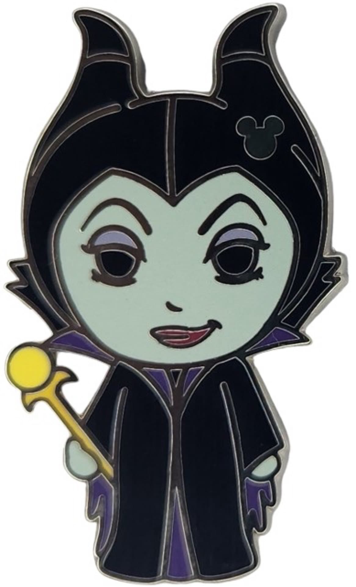 Maleficent Cute Chibi Disney Villain front