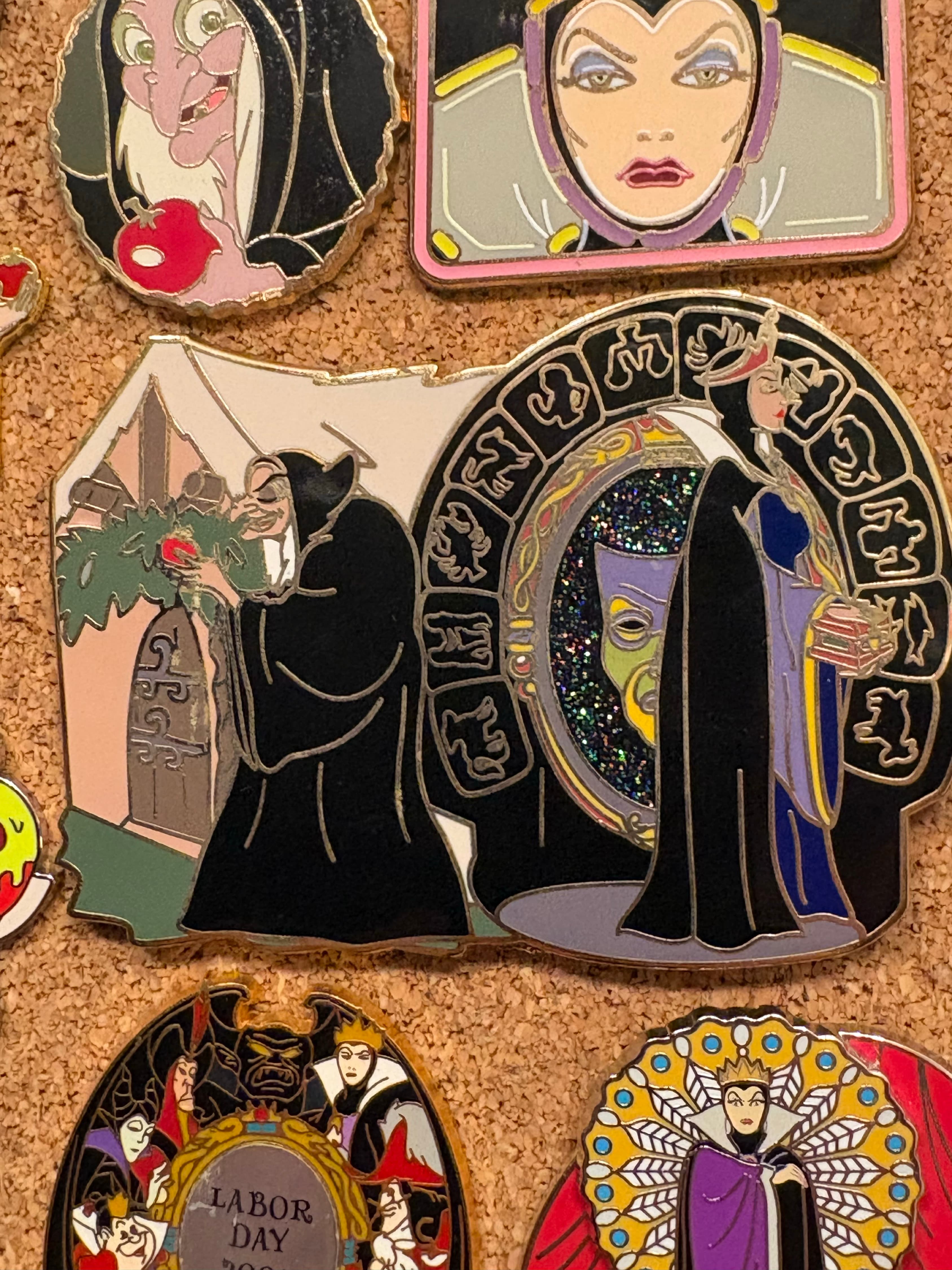 Snow White And The Seven Dwarves Fantasy Pin front