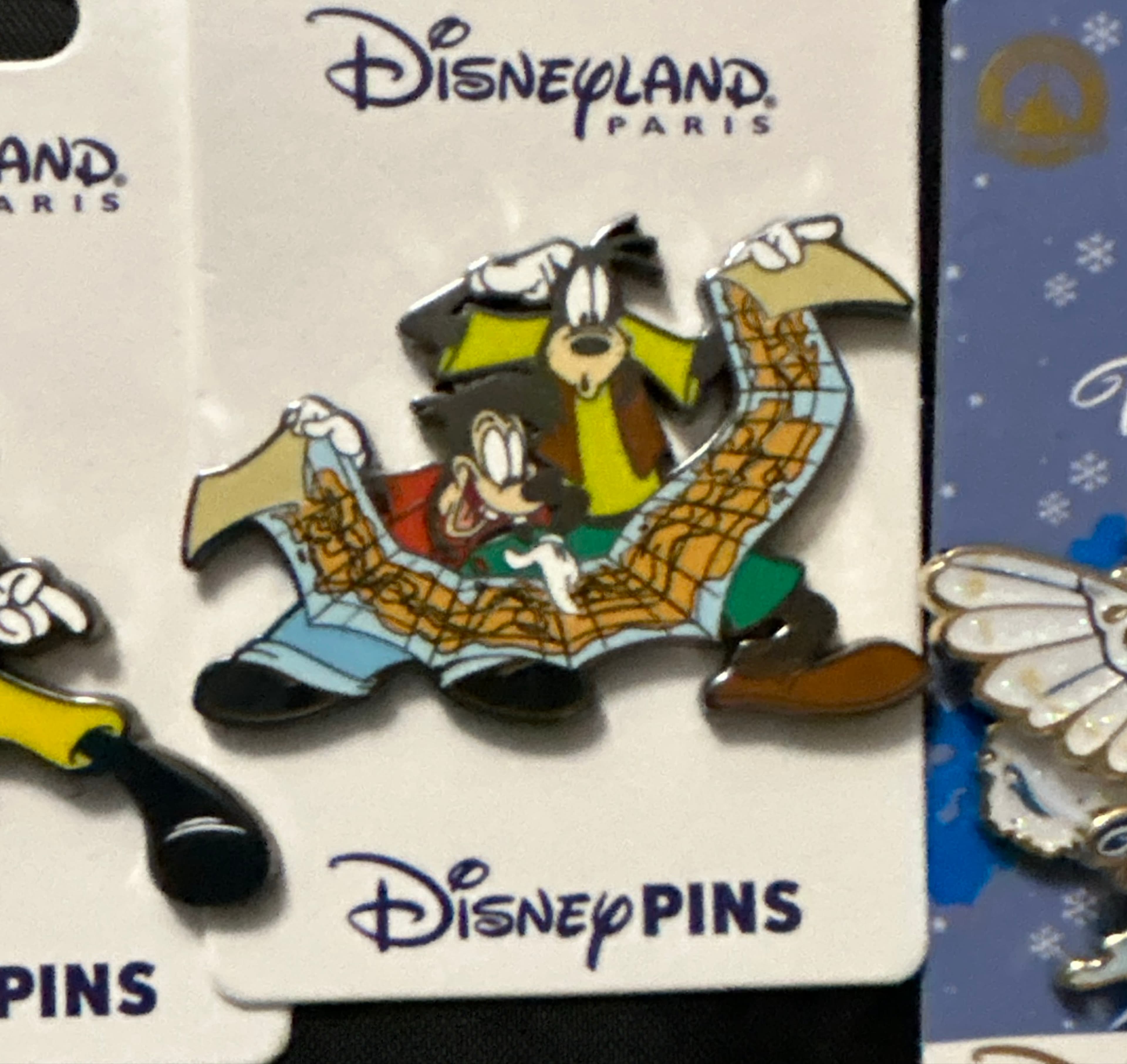 Goofy and Max Goofy Movie Map Pin front