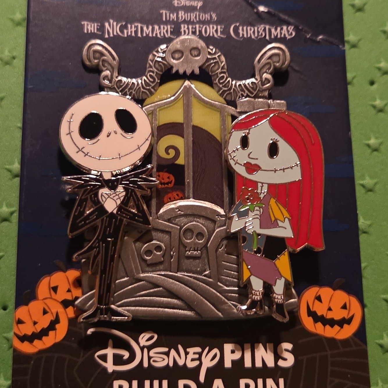 Jack & Sally with Spiral Hill Cemetery Base Set — Full Set front