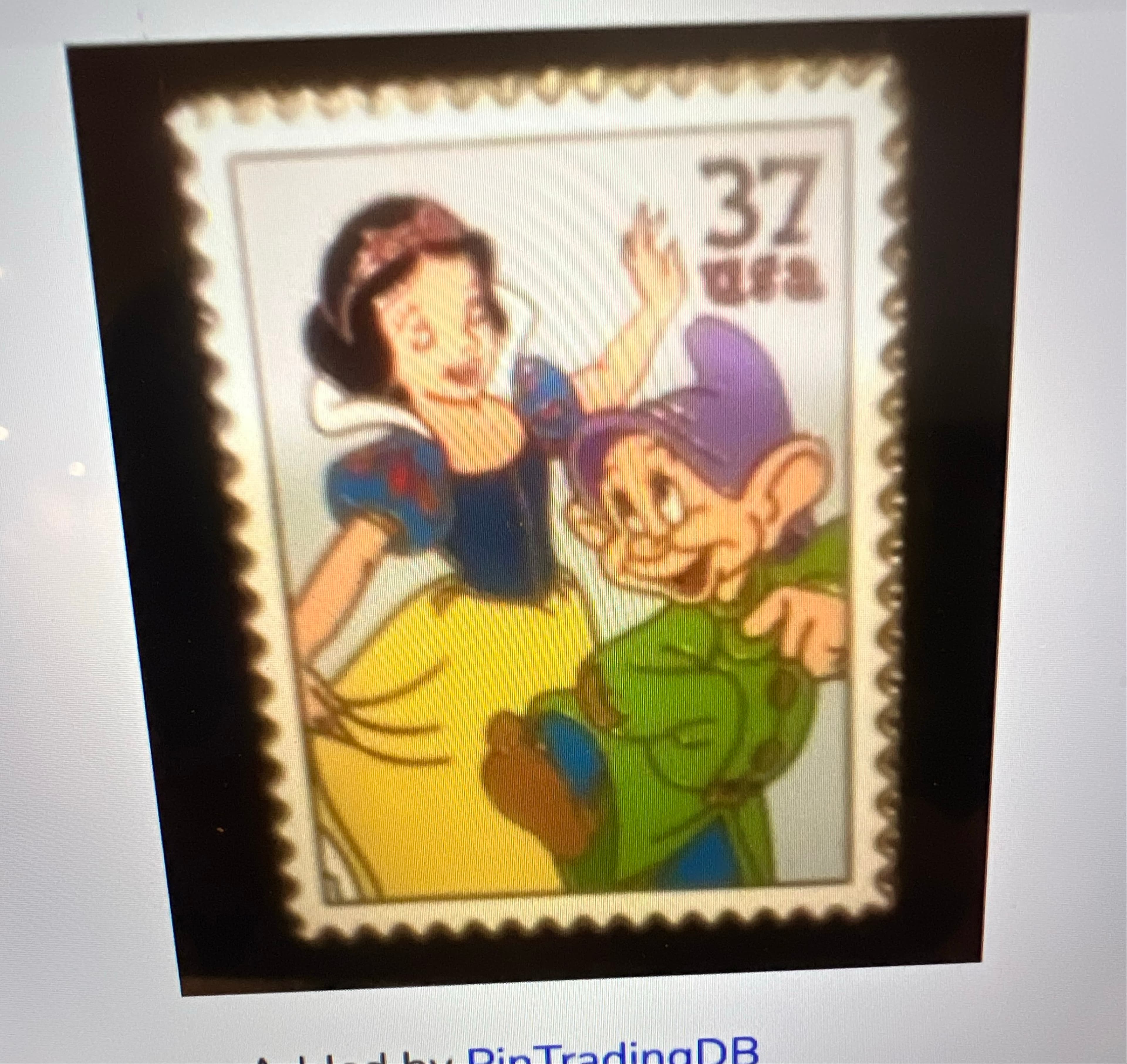 Snow White & Dopey - USPS Stamps - Art of Disney Celebration front
