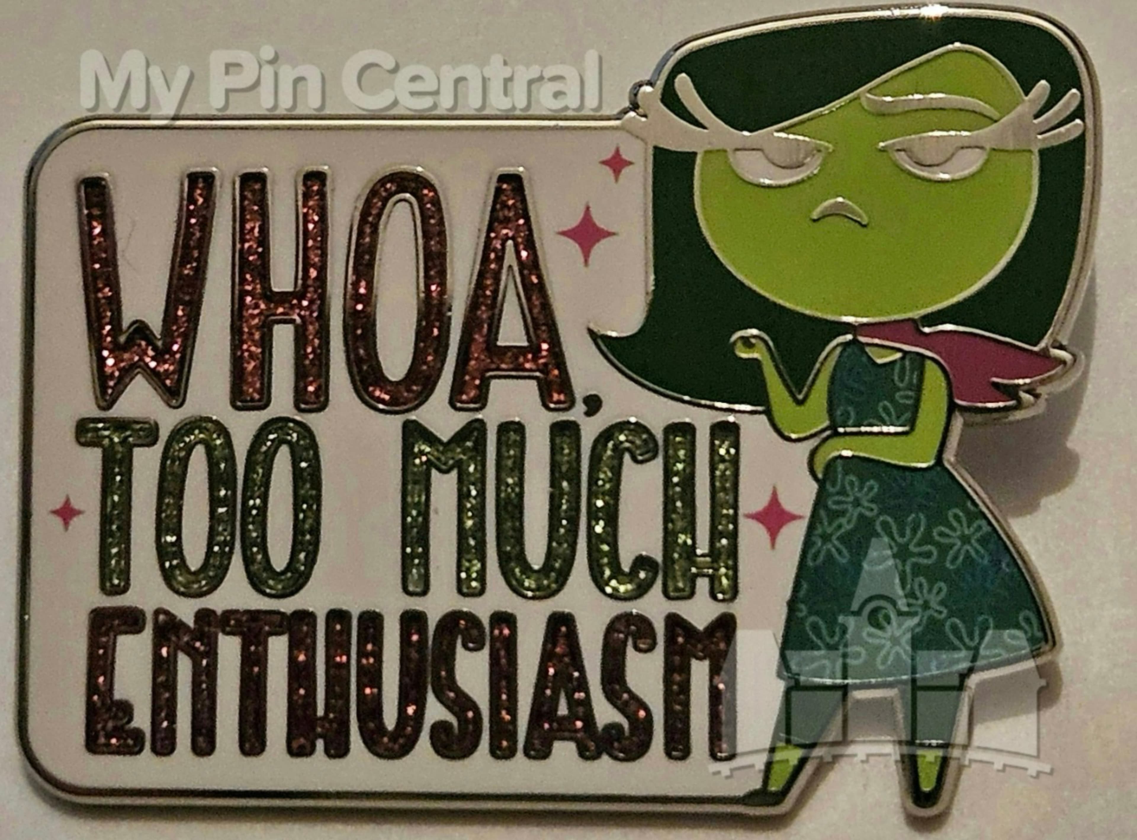 Disgust Whoa Too Much Enthusiasm front