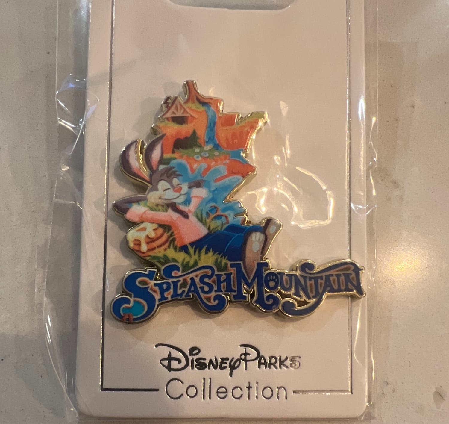 Splash Mountain Br'er Rabbit Pin front