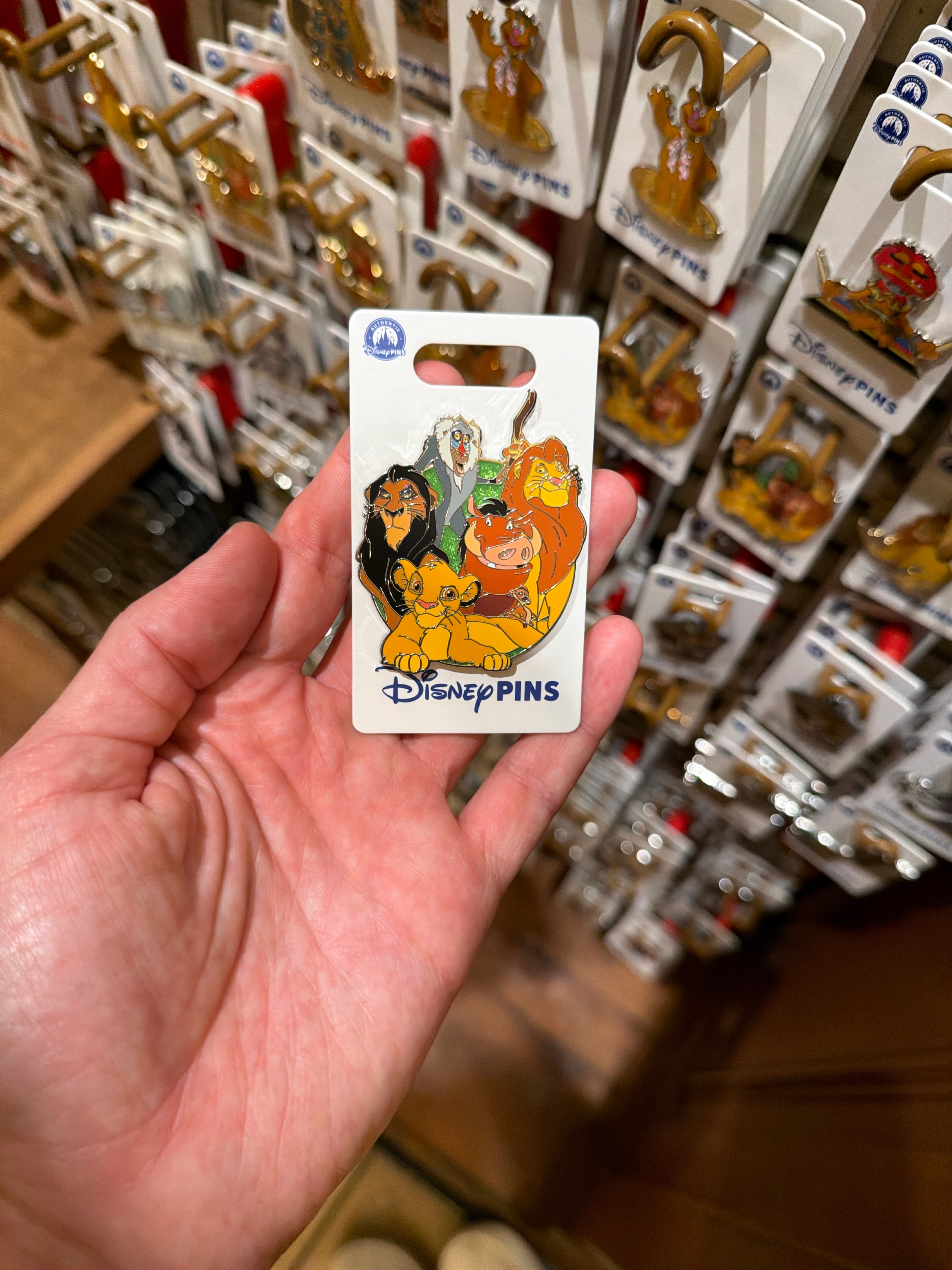 The Lion King Character Cluster - Simba, Scar, Mufasa, Rafiki, Timon & Pumbaa front