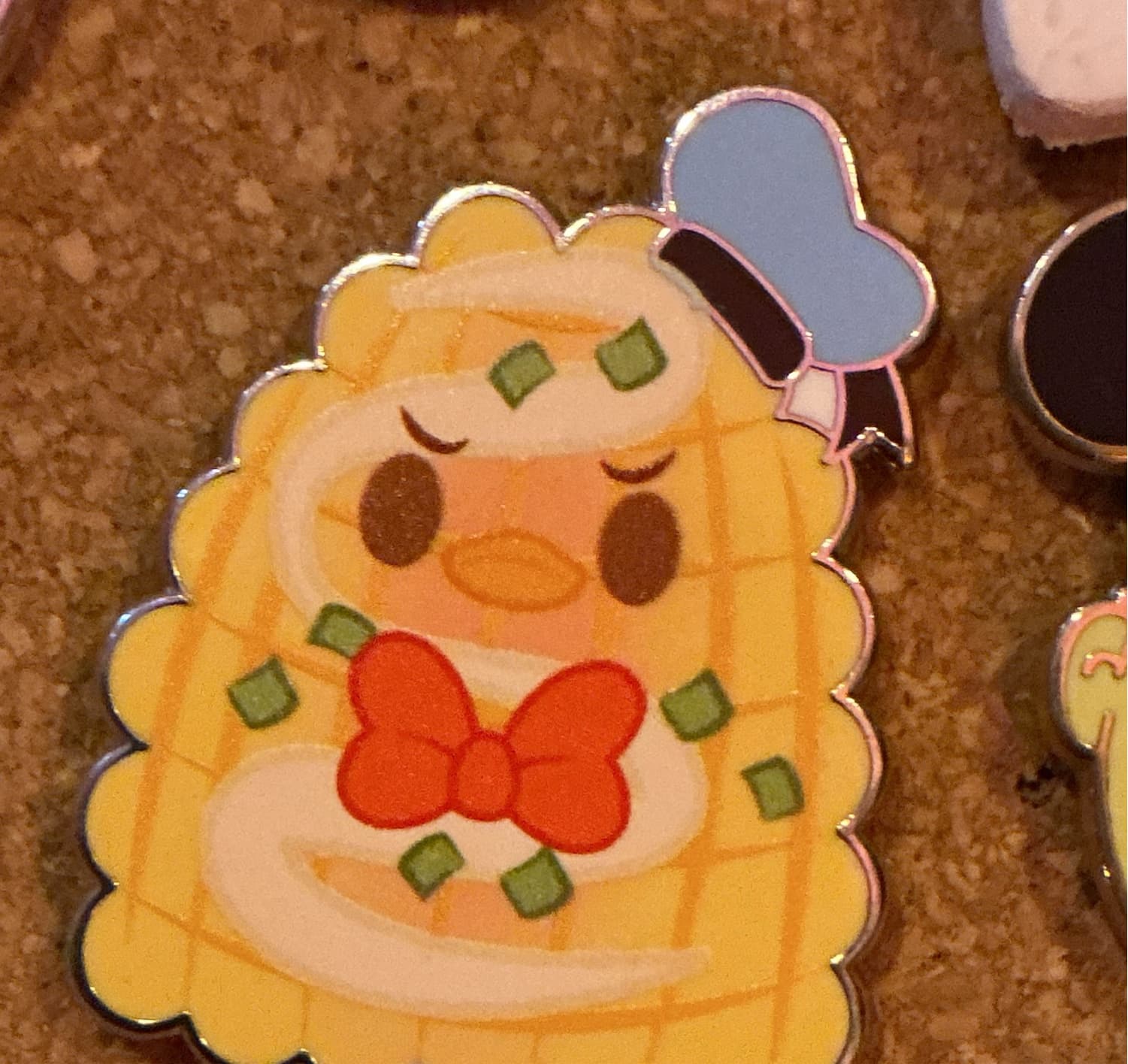 Donald Duck Corn Elote - Disney Munchlings Series 2 Mystery Pin Set front