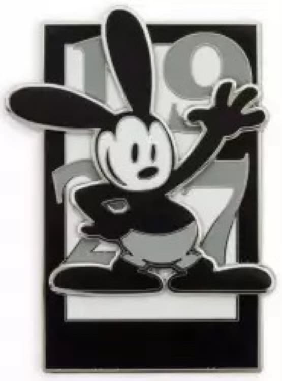 Oswald the Lucky Rabbit 95th Anniversary 1927 Commemorative Pin front