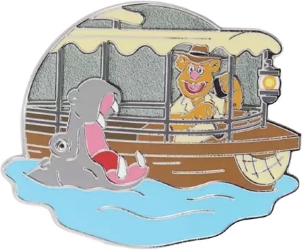 The Muppets Fozzie Bear on Jungle Cruise front