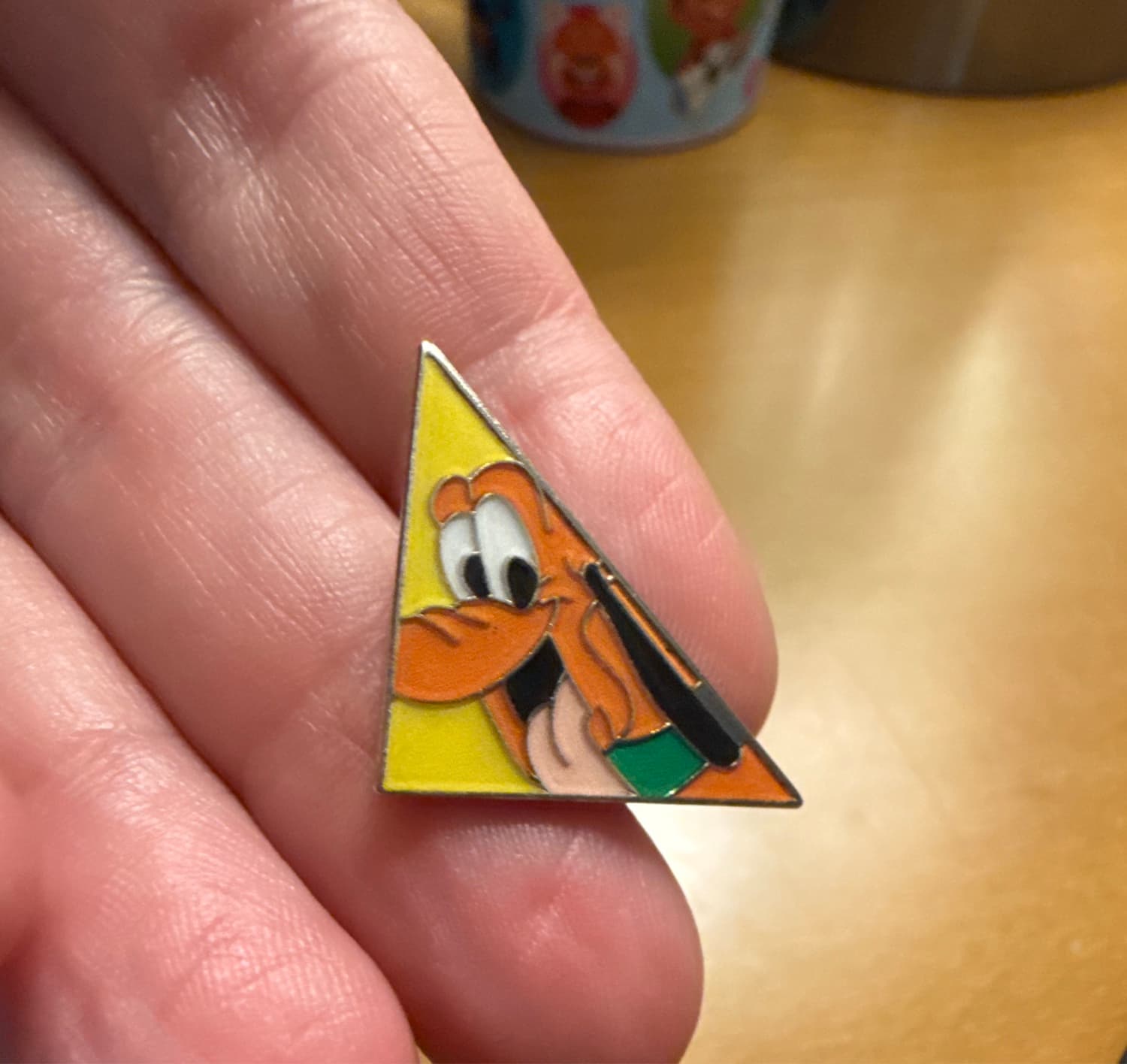 Mickey and Friends Puzzle Pin - Pluto front