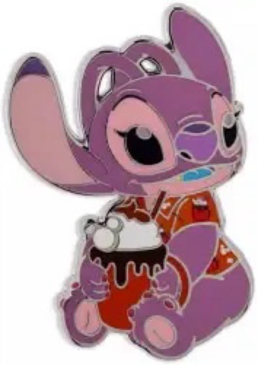 Angel with Hot Chocolate - Stitch Attacks Snacks front