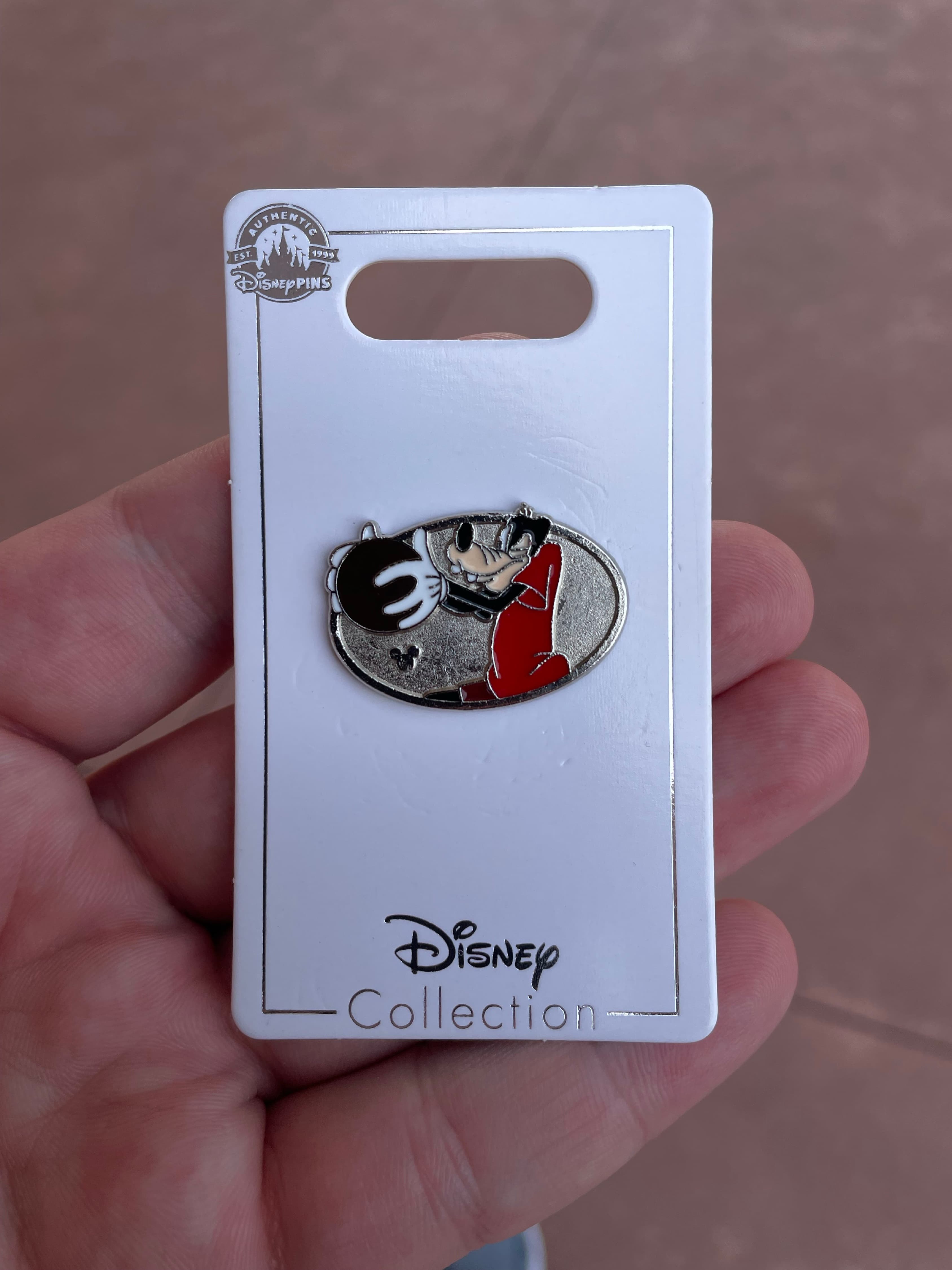 Goofy with bowling Ball- Hidden Mickey front