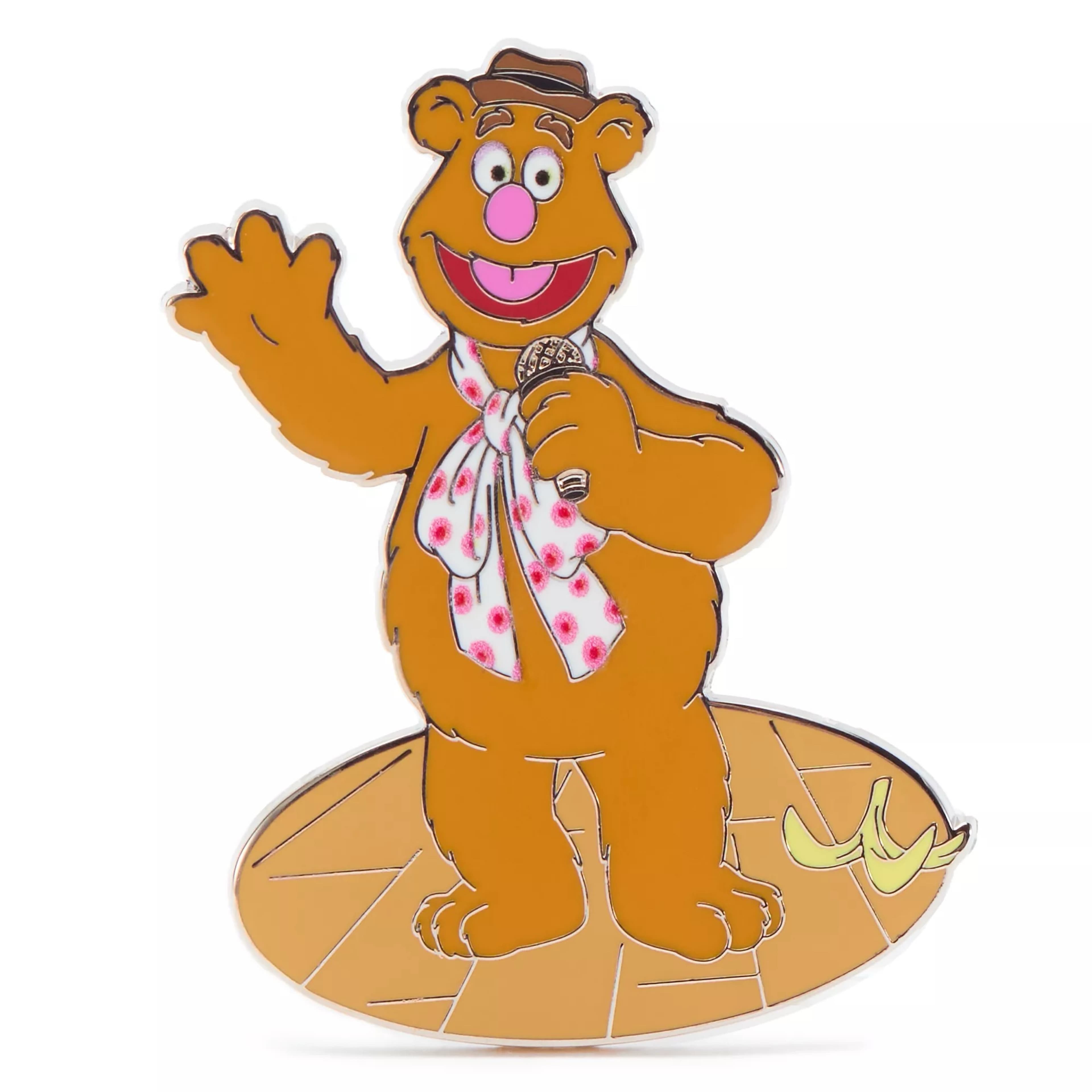 Fozzie Bear on Stage with Banana Peel front