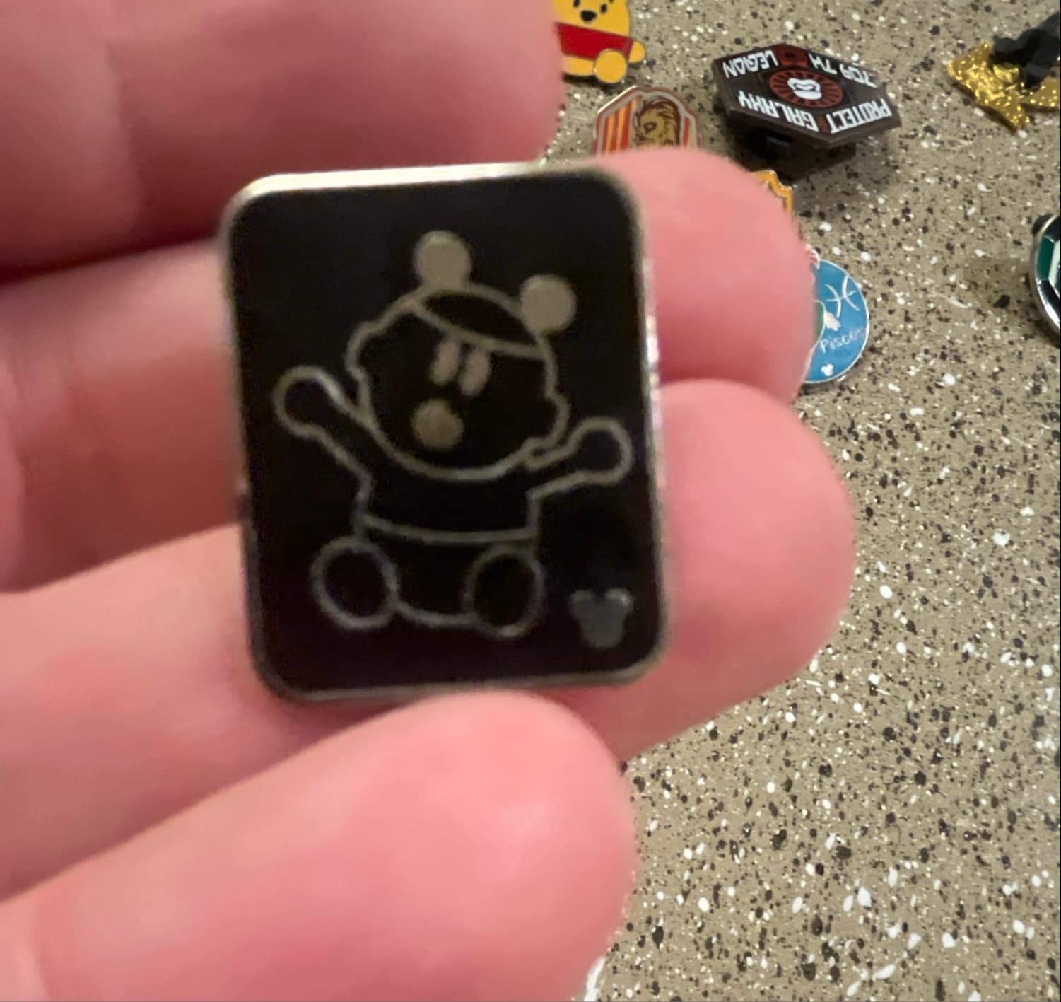 Baby Mickey Mouse - Stick Figure Series front