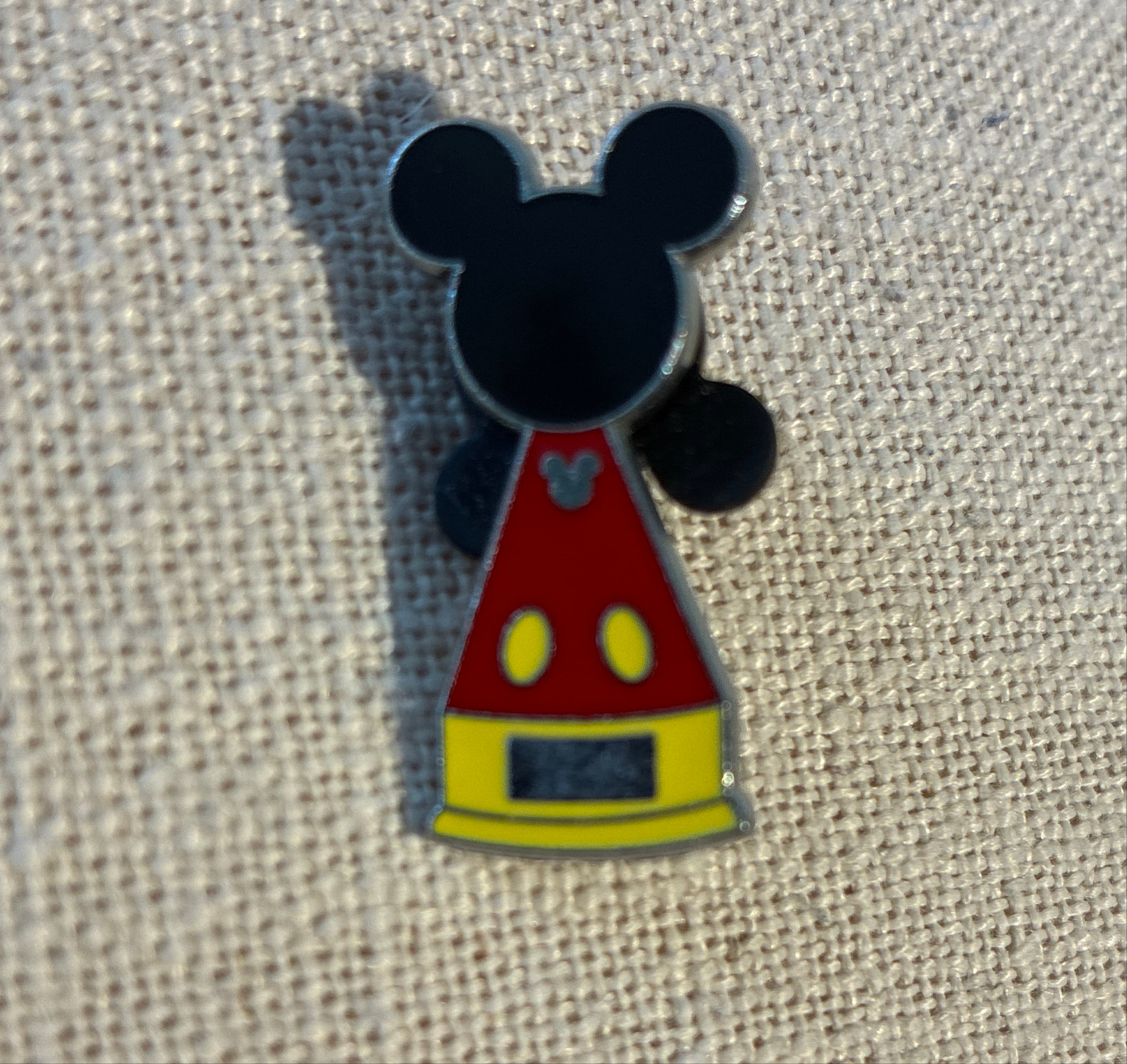 Mickey Mouse Stylized Icon - Red Shorts front