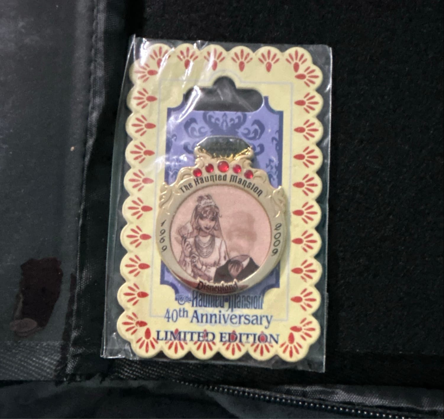 Haunted Mansion 40th Anniversary - Wedding Rings - Constance Hatchaway with the Marquis de Doome front