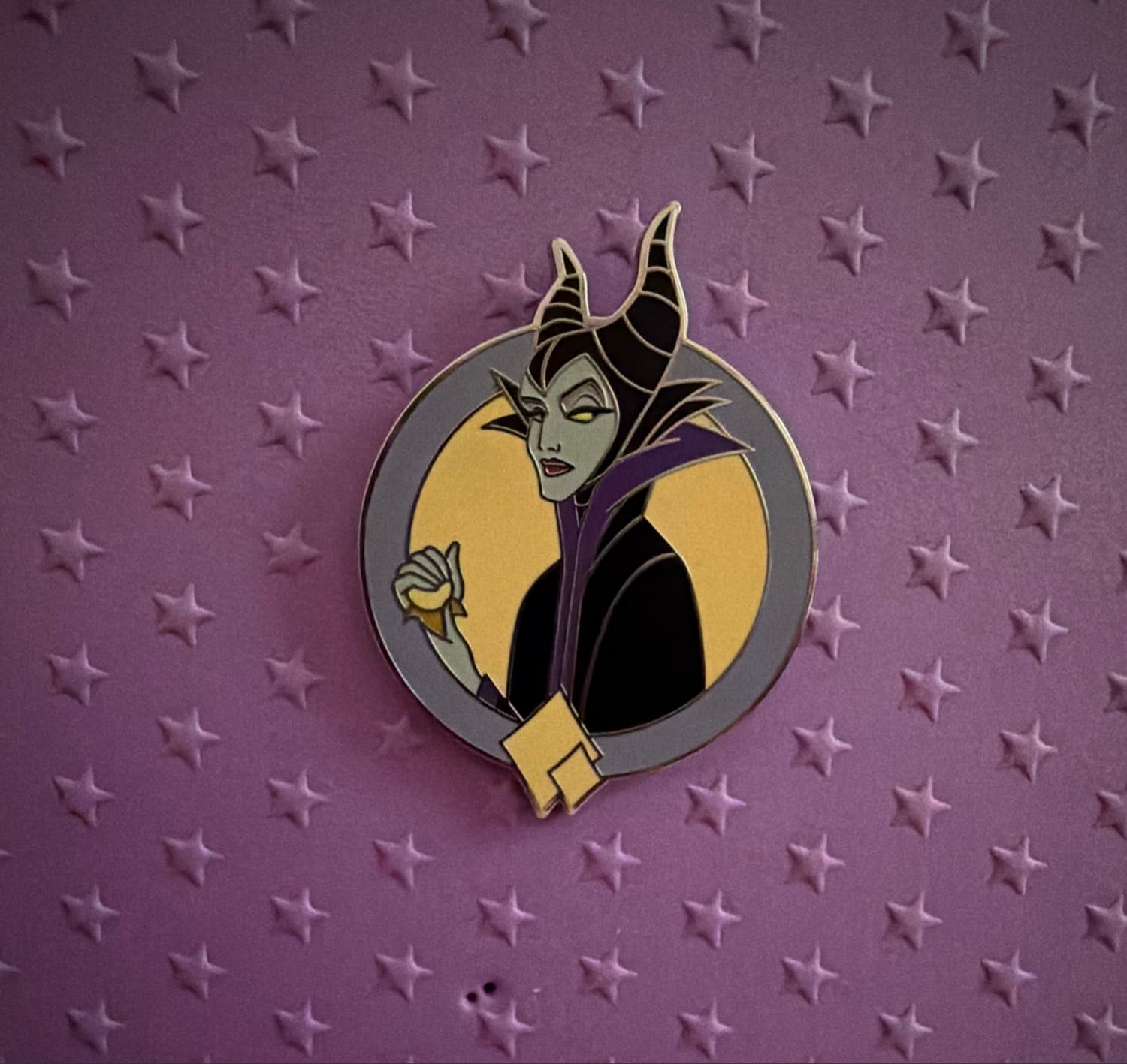 2026 Disney Enchanted Ensemble Pin Maleficient front