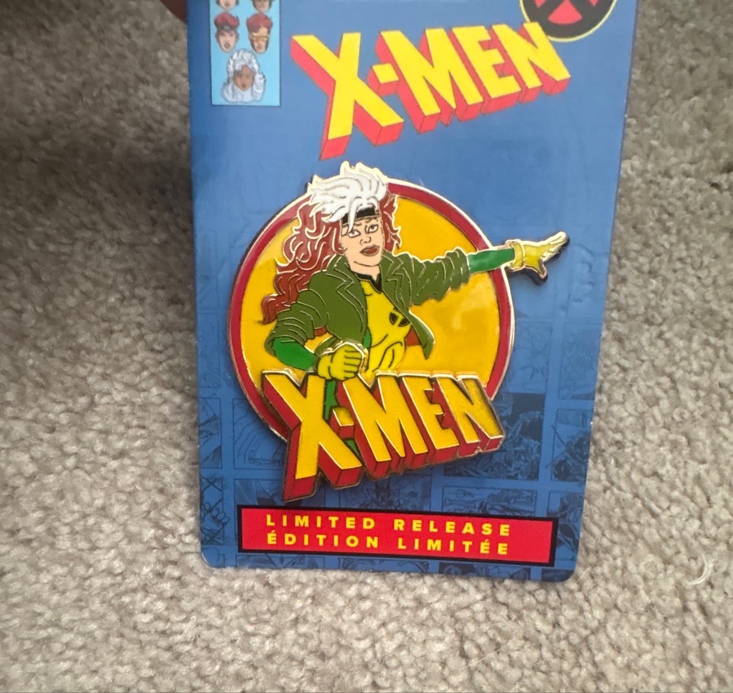 Rogue - X-Men - Limited Release Pin front