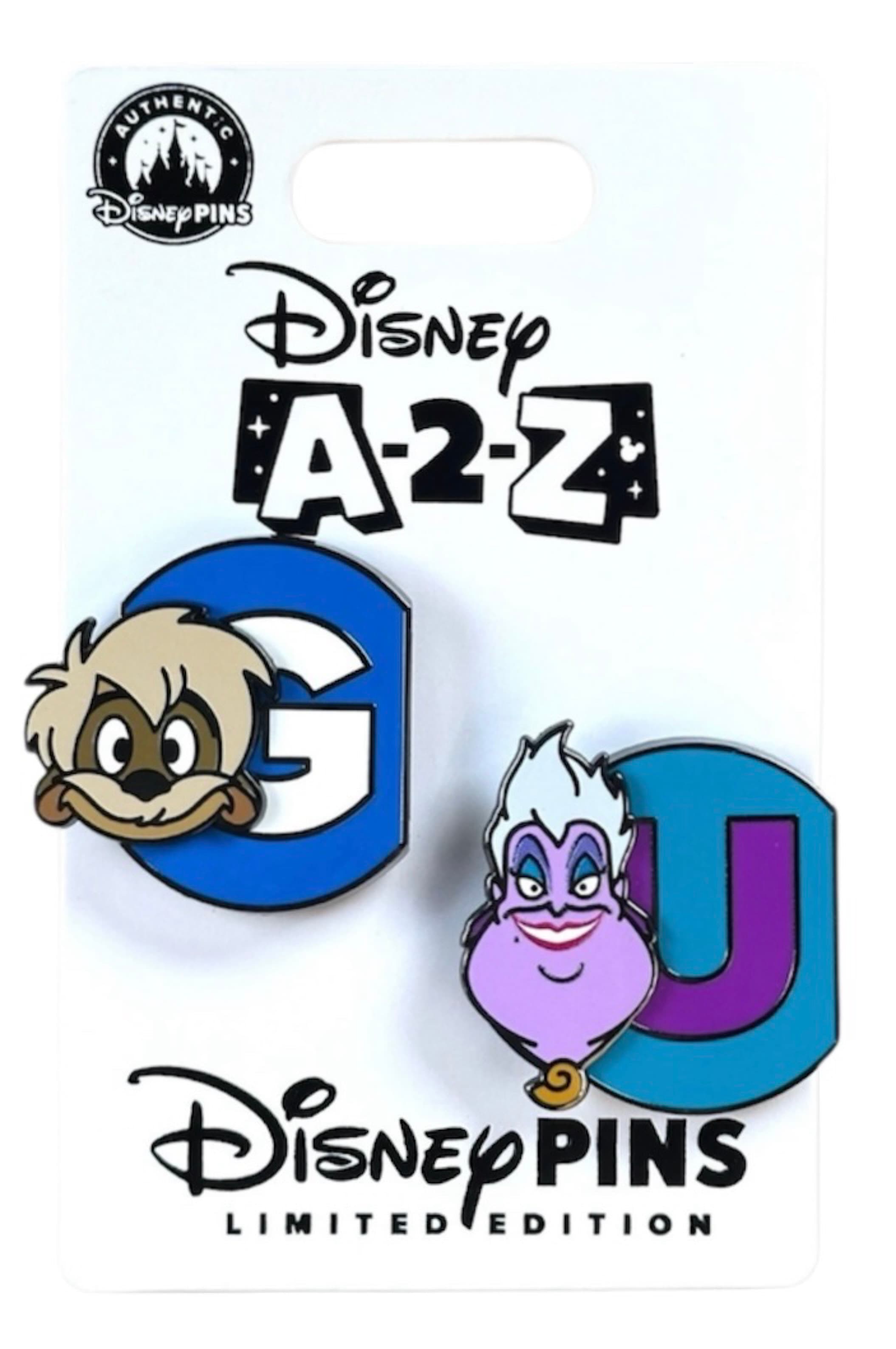 G and U - Gurgi & Ursula front