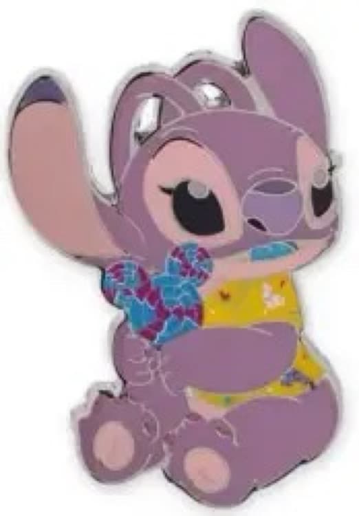 Angel with Lollipop - Stitch Attacks Snacks front