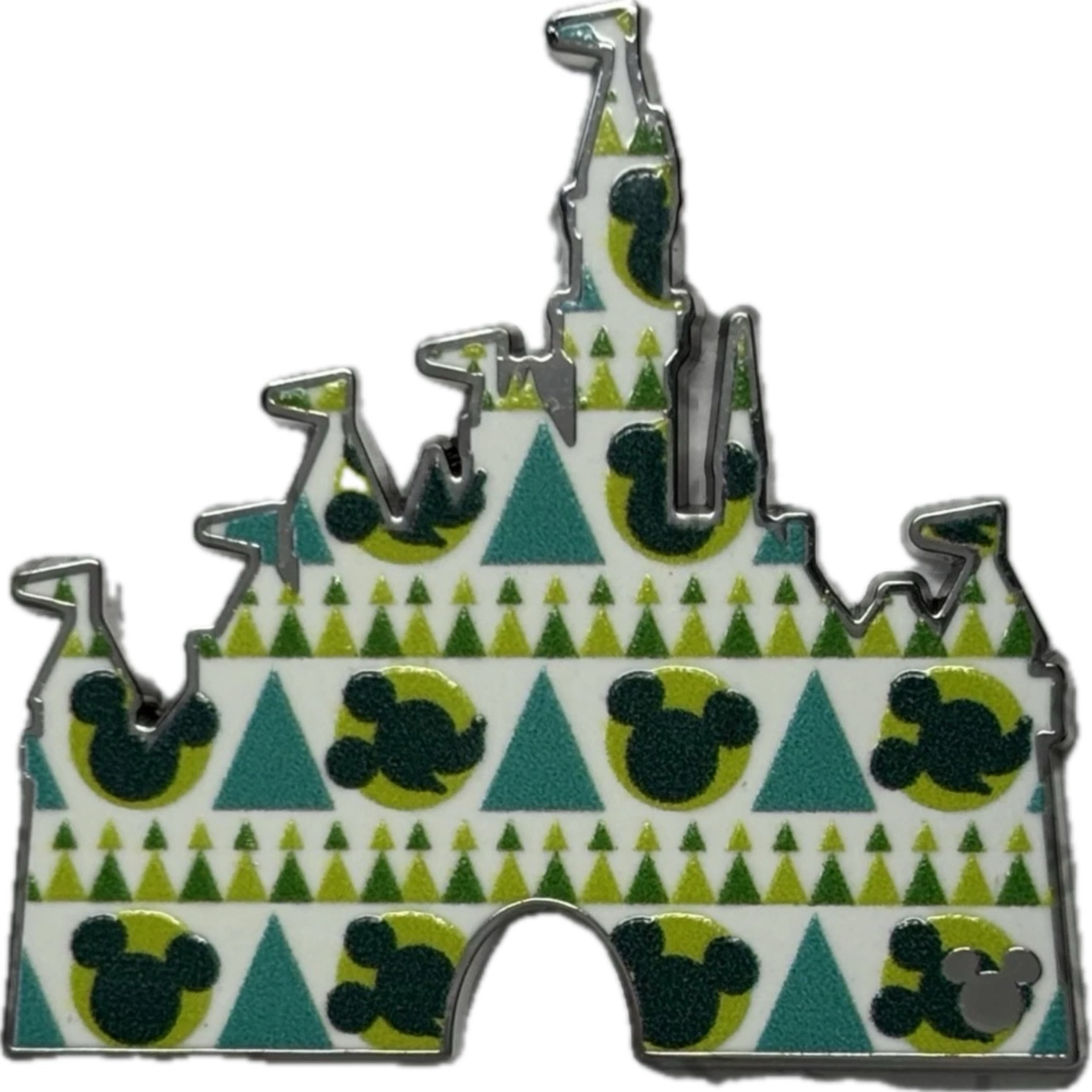 Green Mickey Sleeping Beauty Castle front